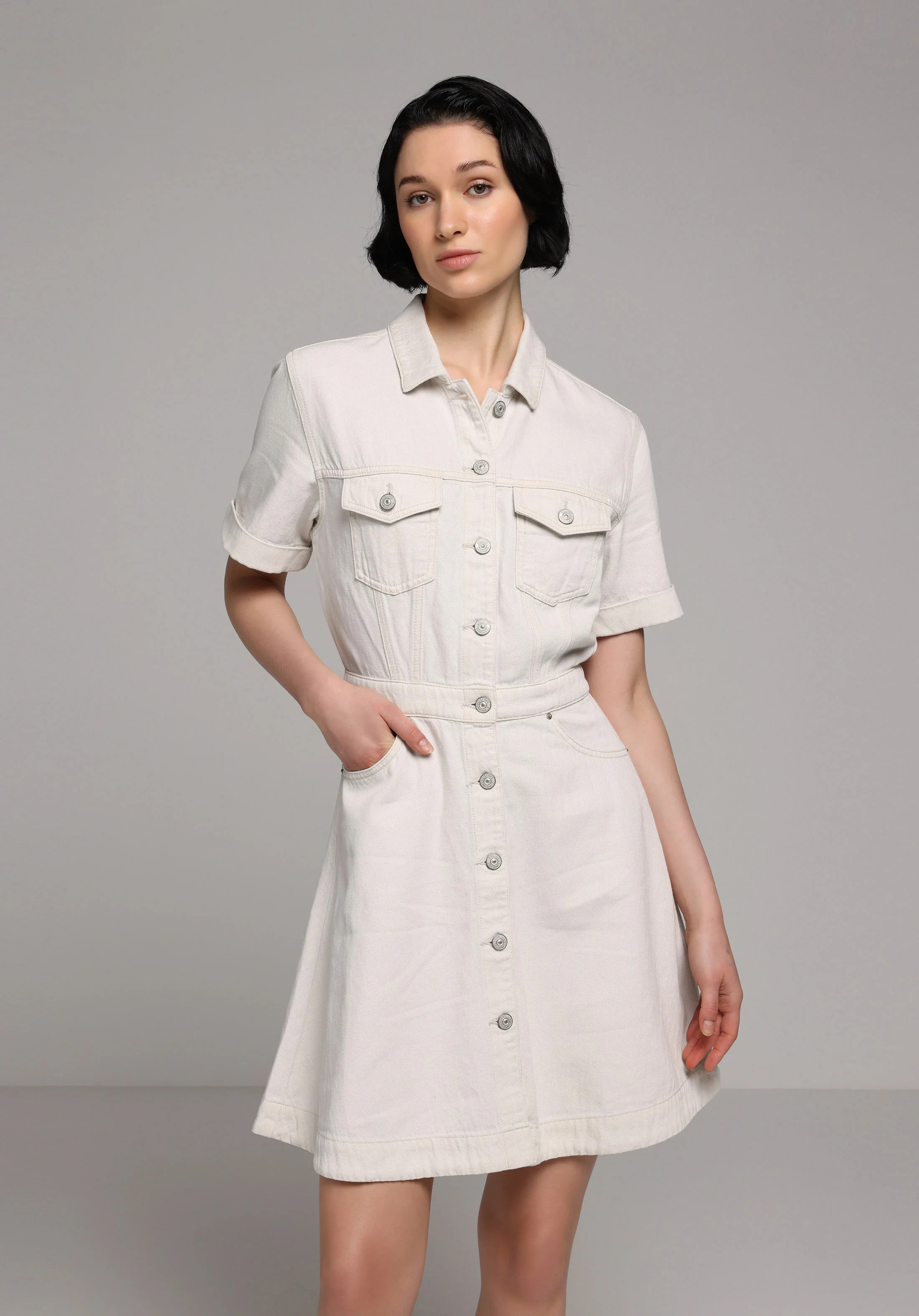 DENIM KADIN ELBISE Regular Fit