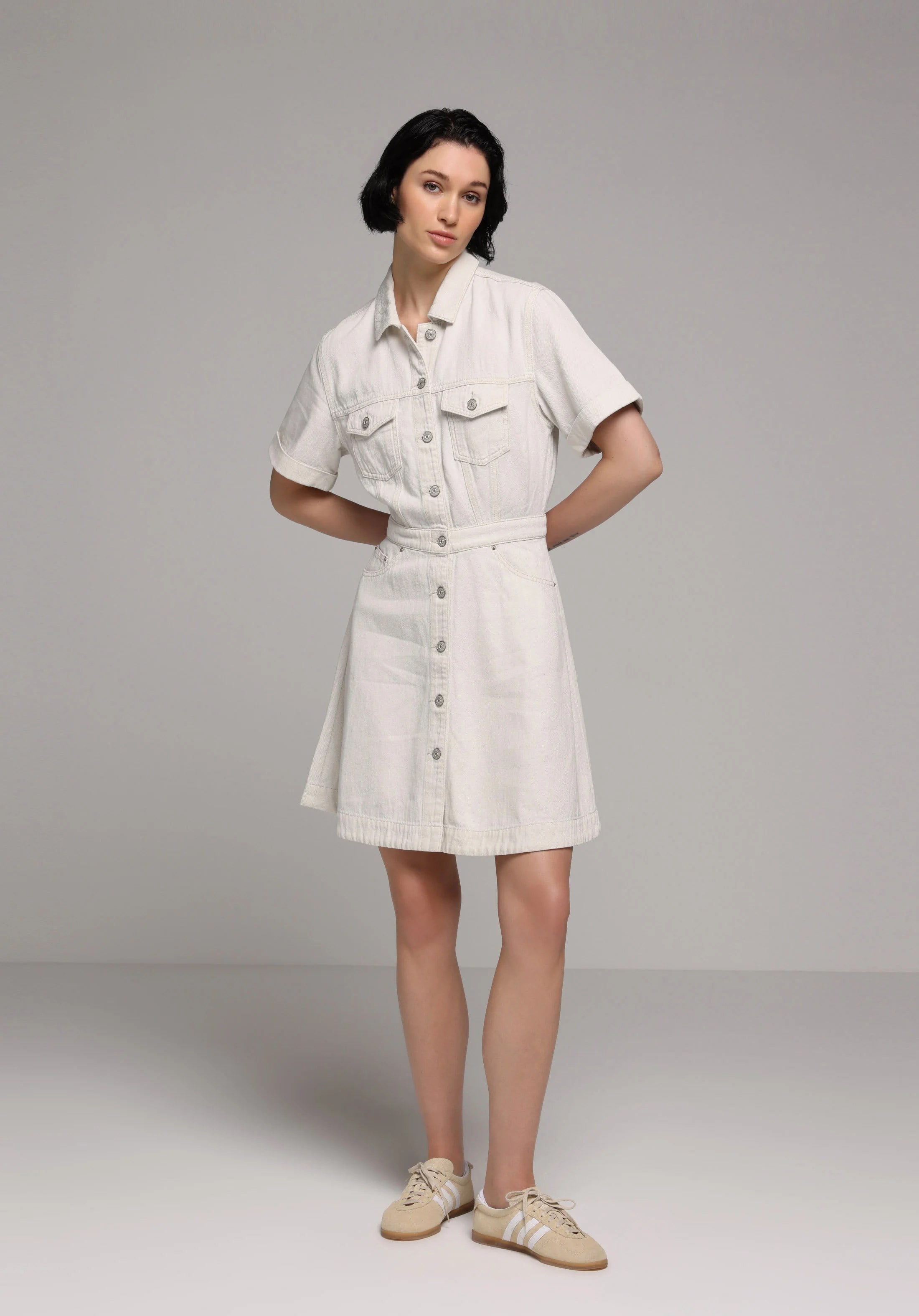 DENIM KADIN ELBISE Regular Fit