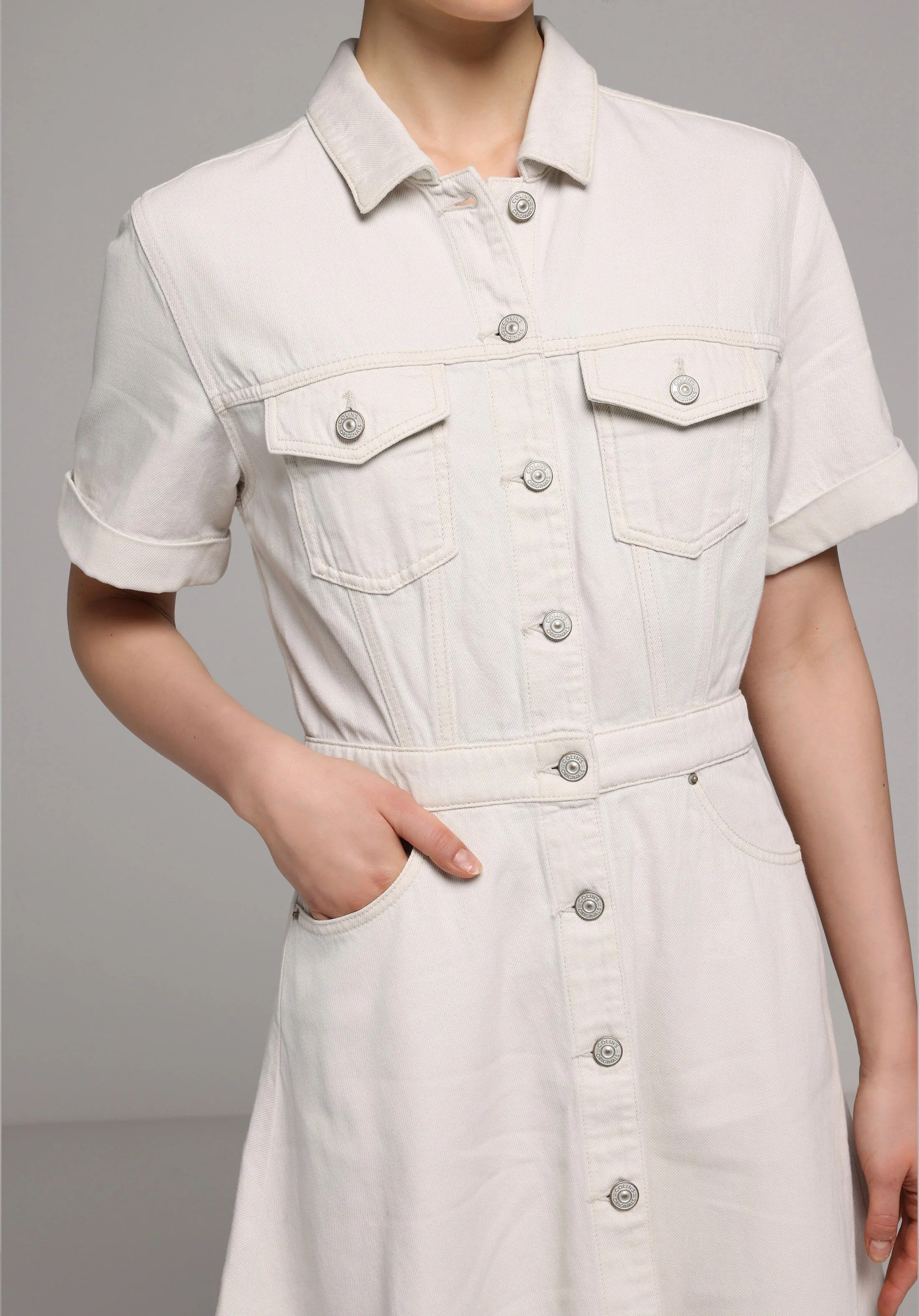 DENIM KADIN ELBISE Regular Fit