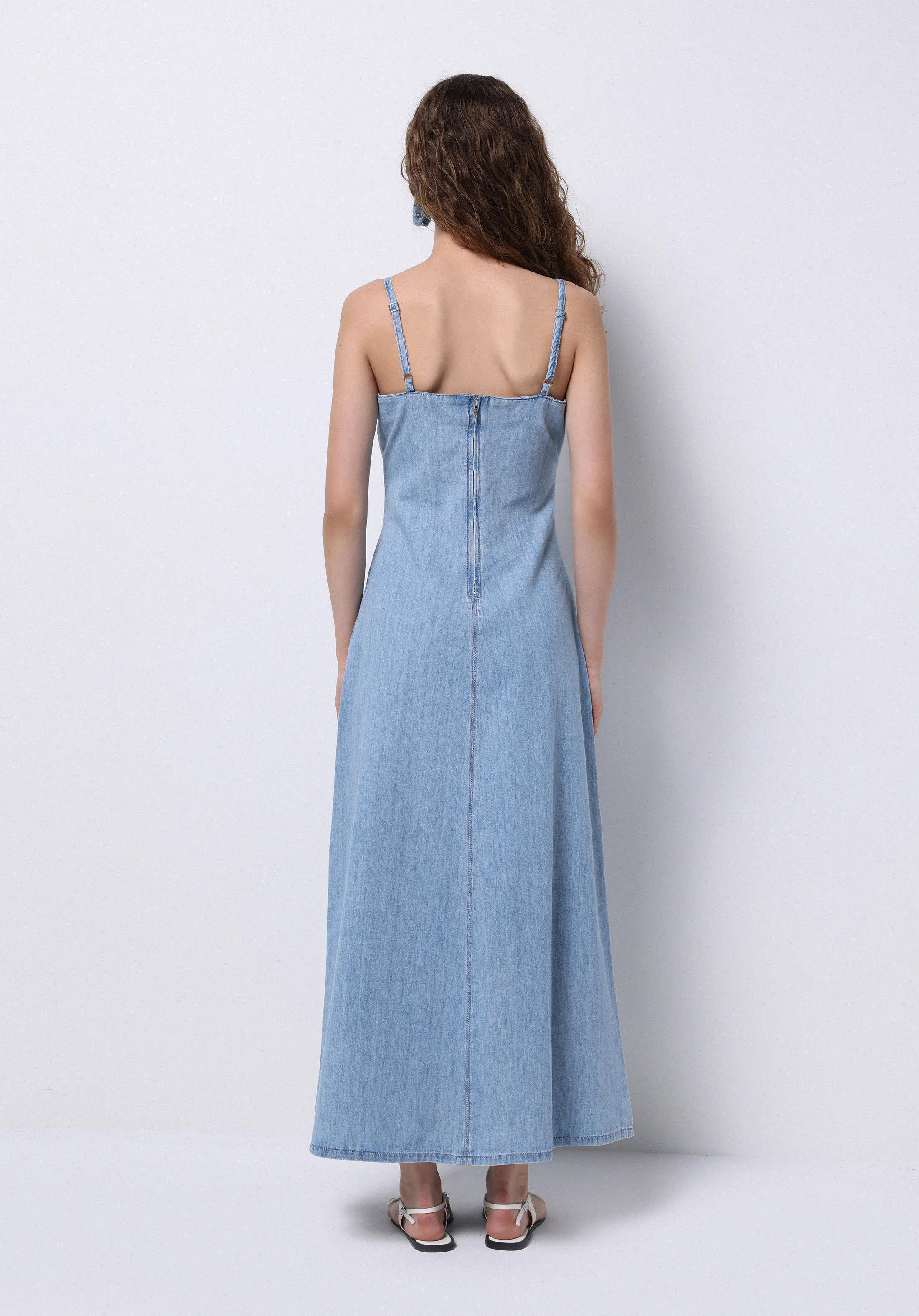 DENIM KADIN ELBISE Slim Fit