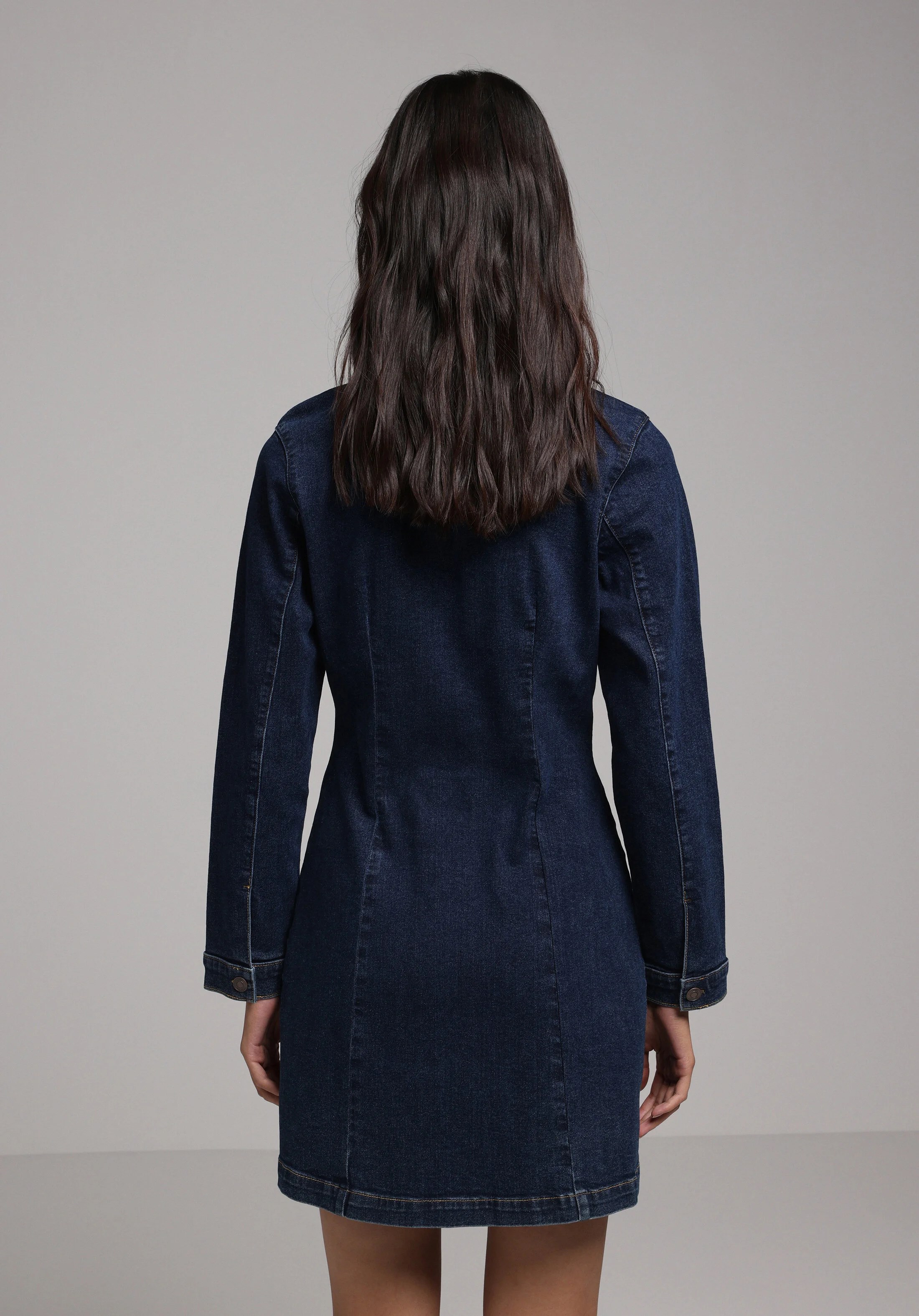 DENIM KADIN ELBISE Slim Fit