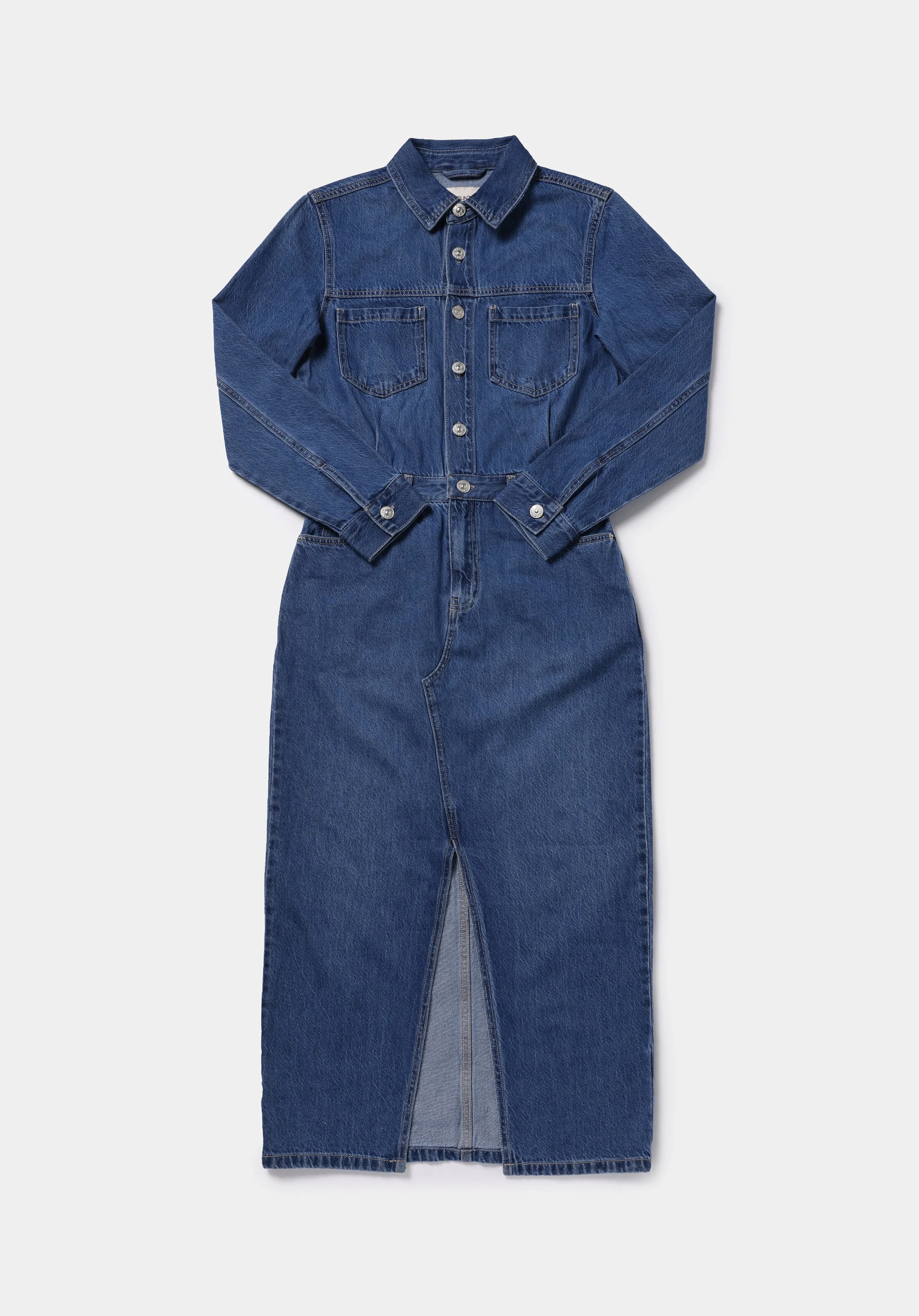 DENIM KADIN ELBISE Slim Fit