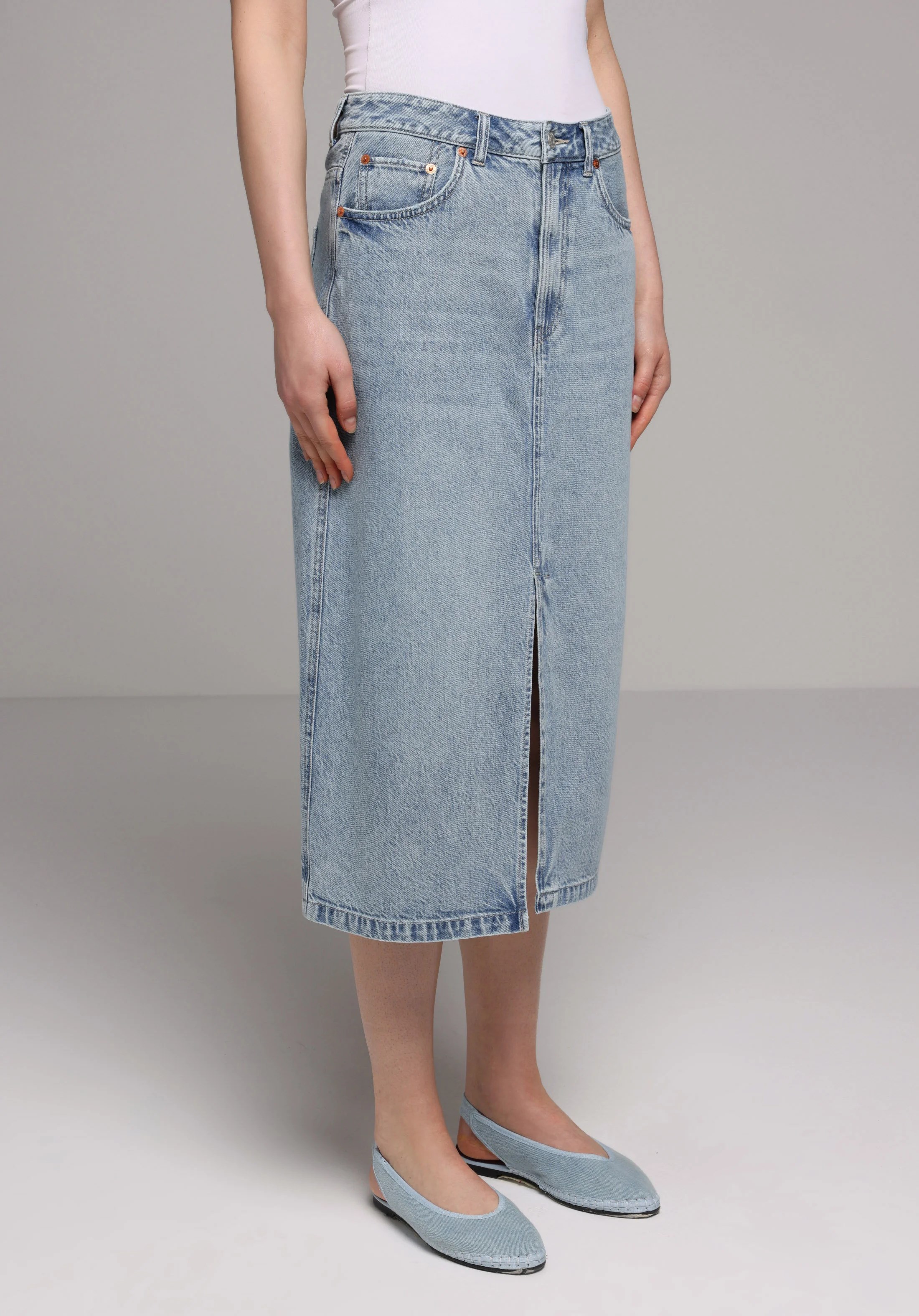 DENIM KADIN ETEK Regular Fit