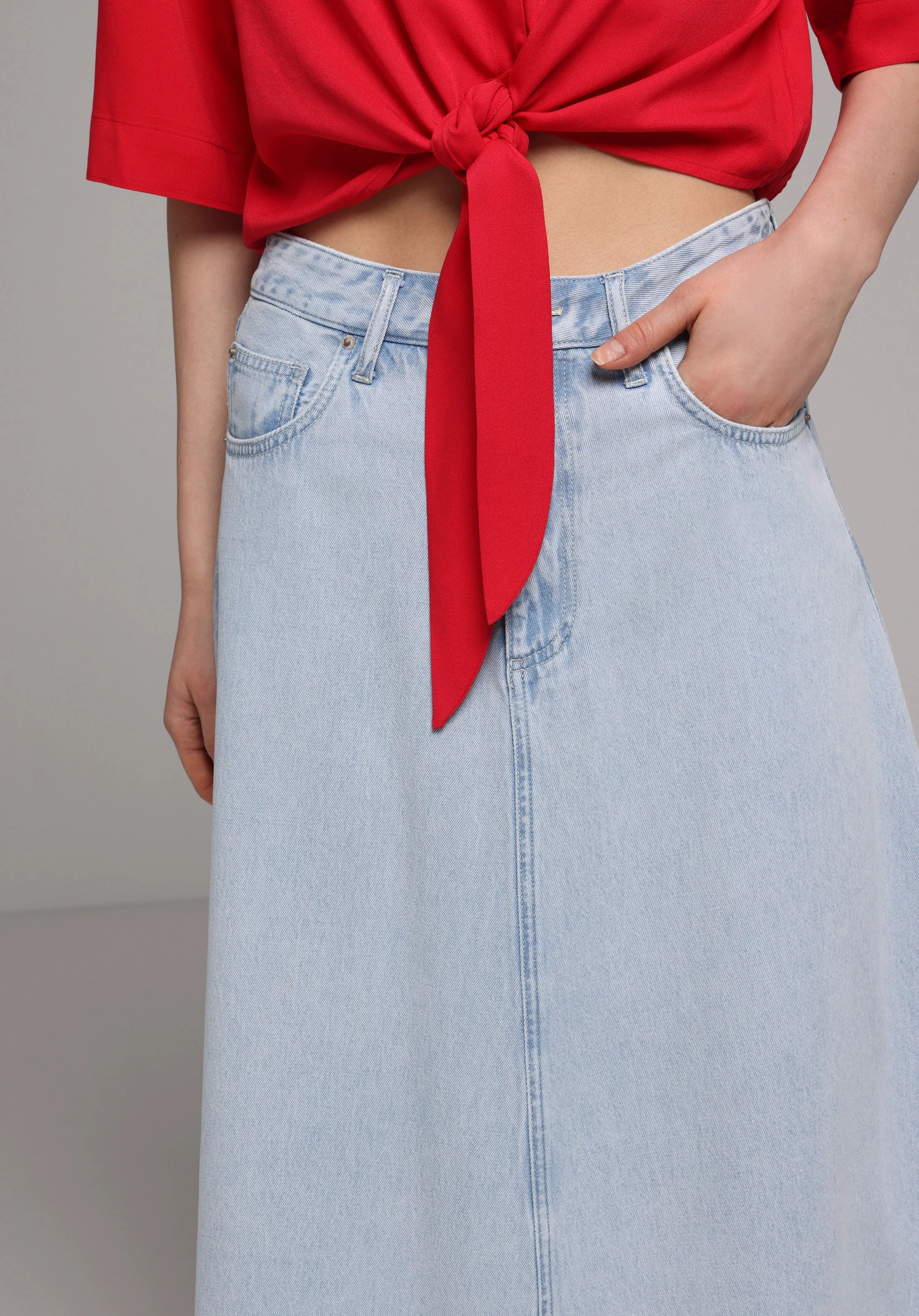 DENIM KADIN ETEK Regular Fit