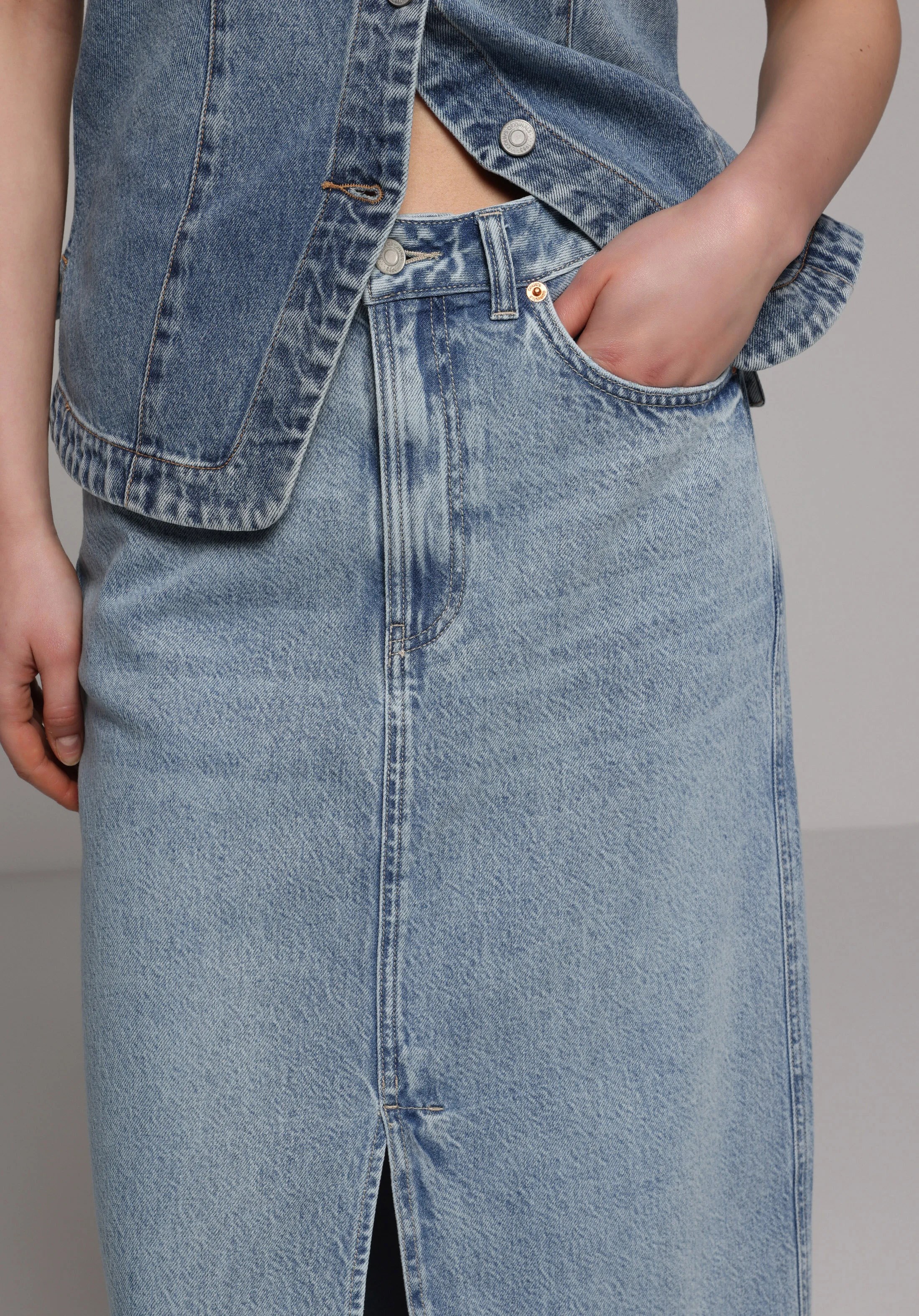 DENIM KADIN ETEK Regular Fit