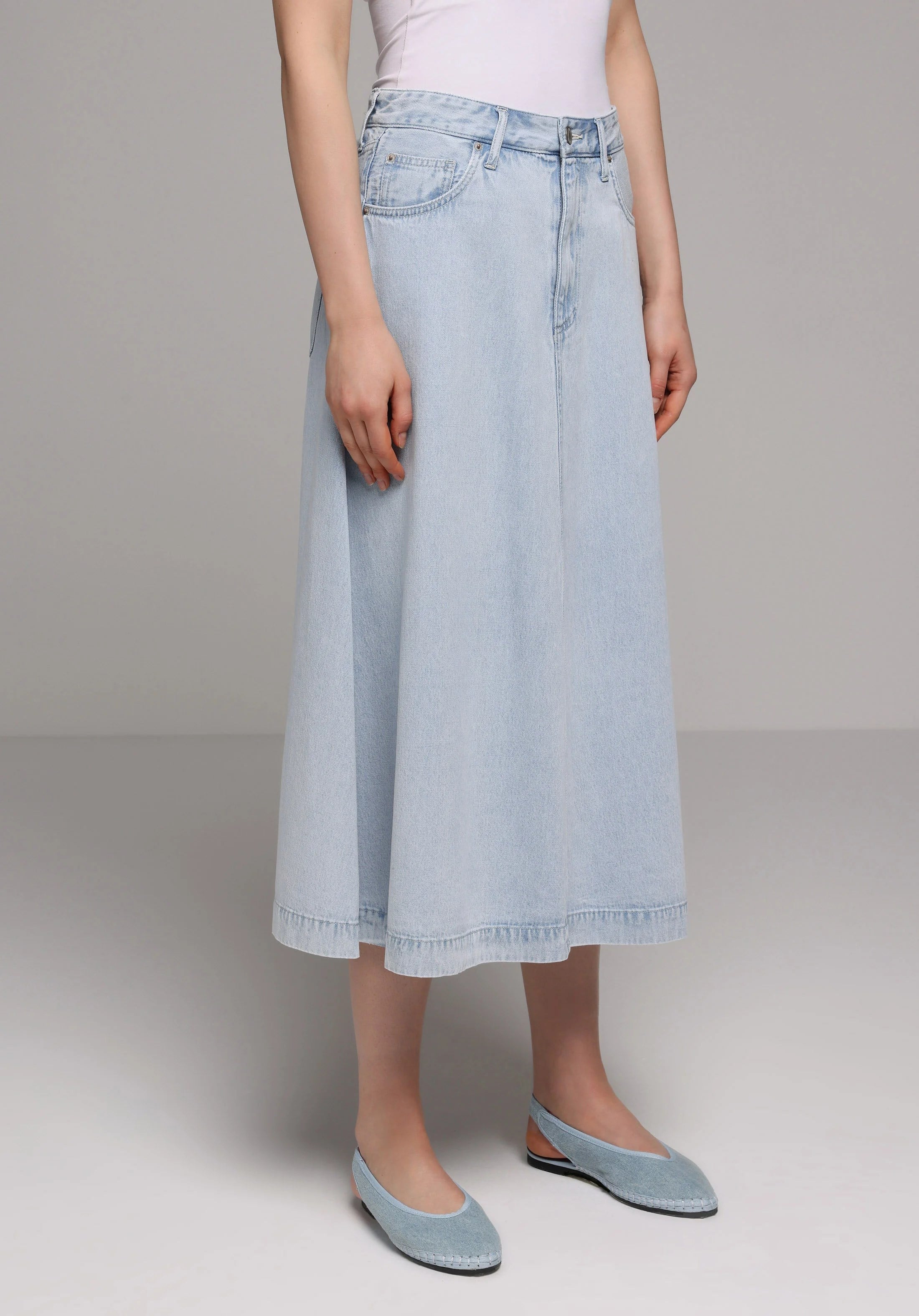 DENIM KADIN ETEK Regular Fit