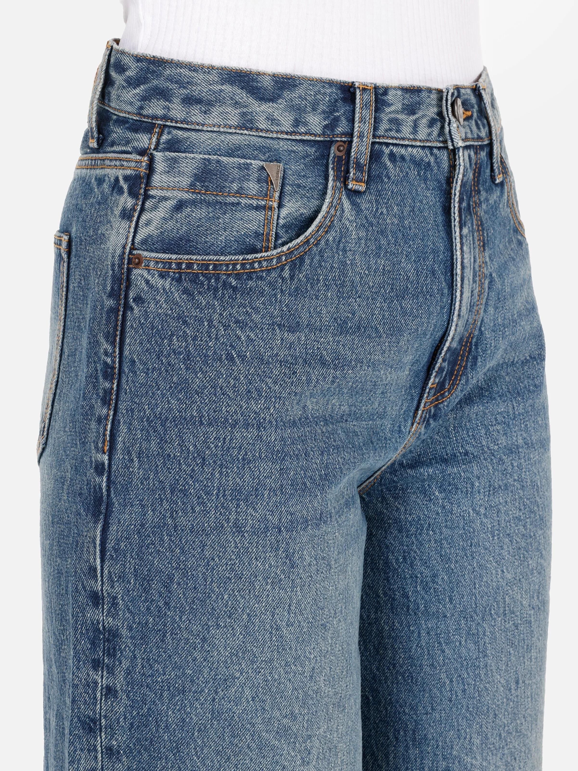 DENIM KADIN JEAN PANTOLON 703 CARLA Baloon Fit