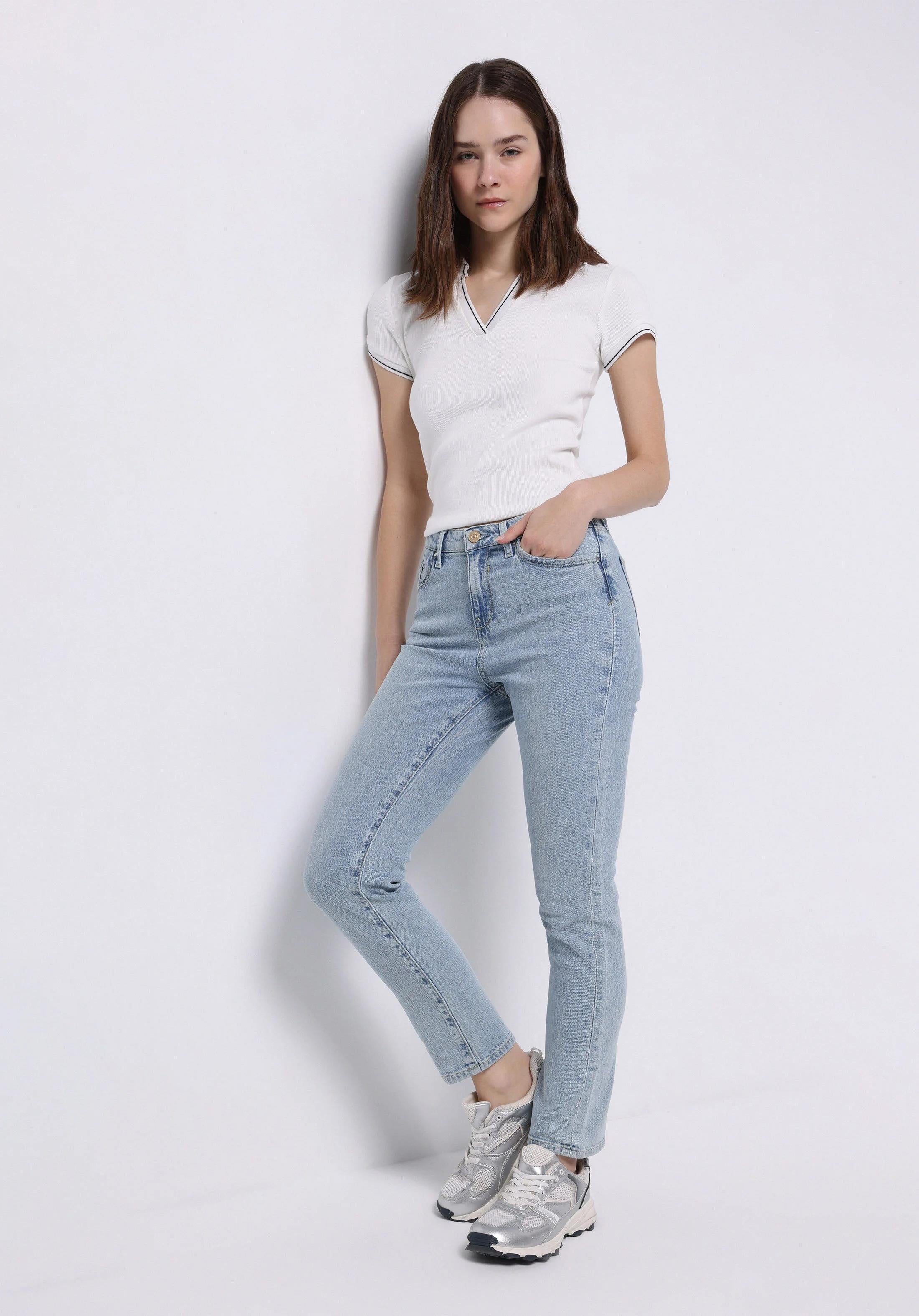 DENIM KADIN JEAN PANTOLON 703 CARLA Slim Fit