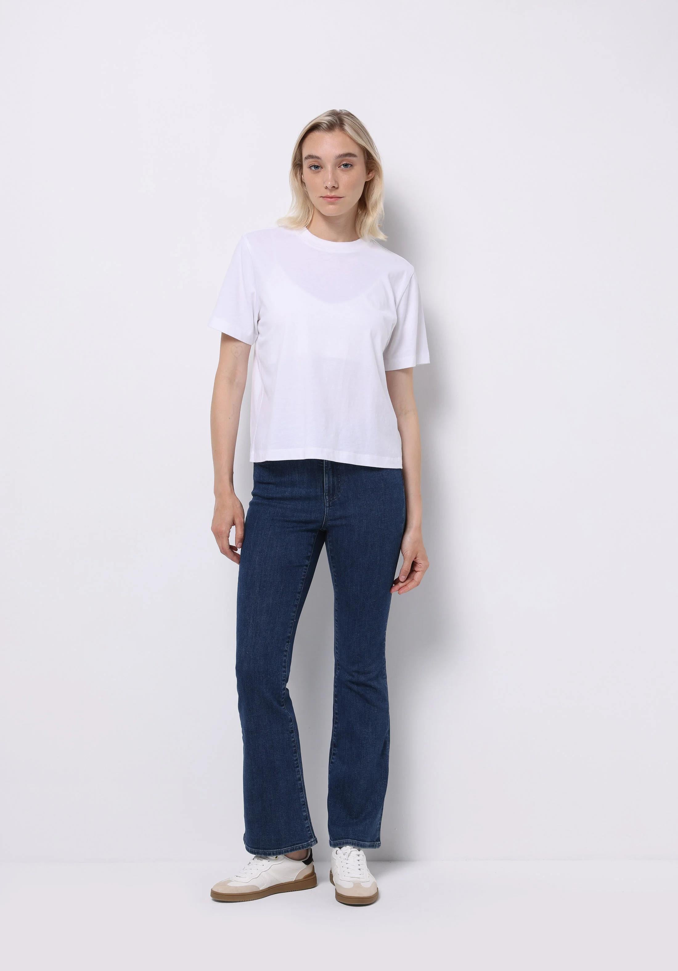 DENIM KADIN JEAN PANTOLON 772 LONNA Orta Bel Boru Paça Dar Kesim