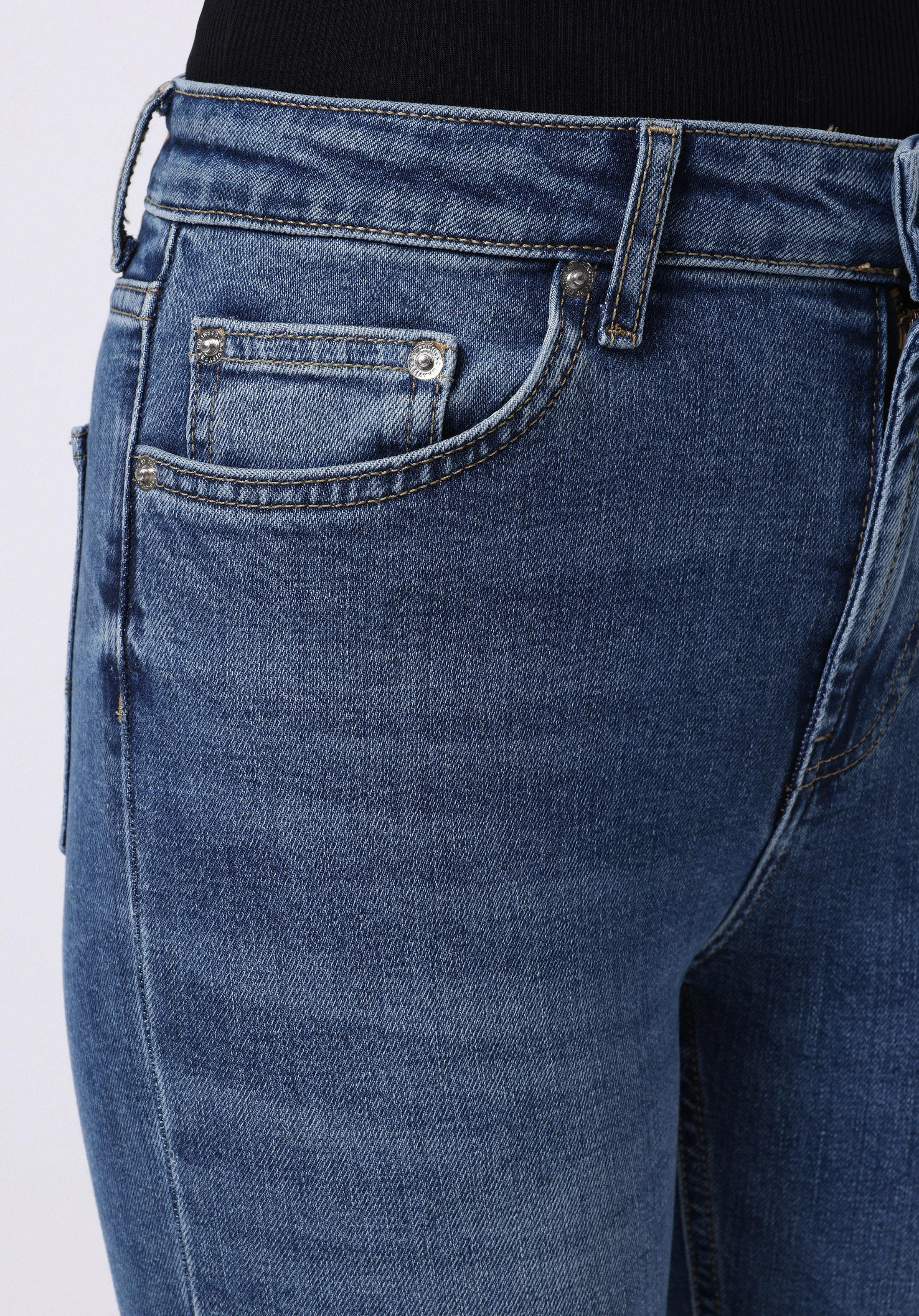 DENIM KADIN JEAN PANTOLON 791 MONICA Orta Bel Boru Paça Regular Fit