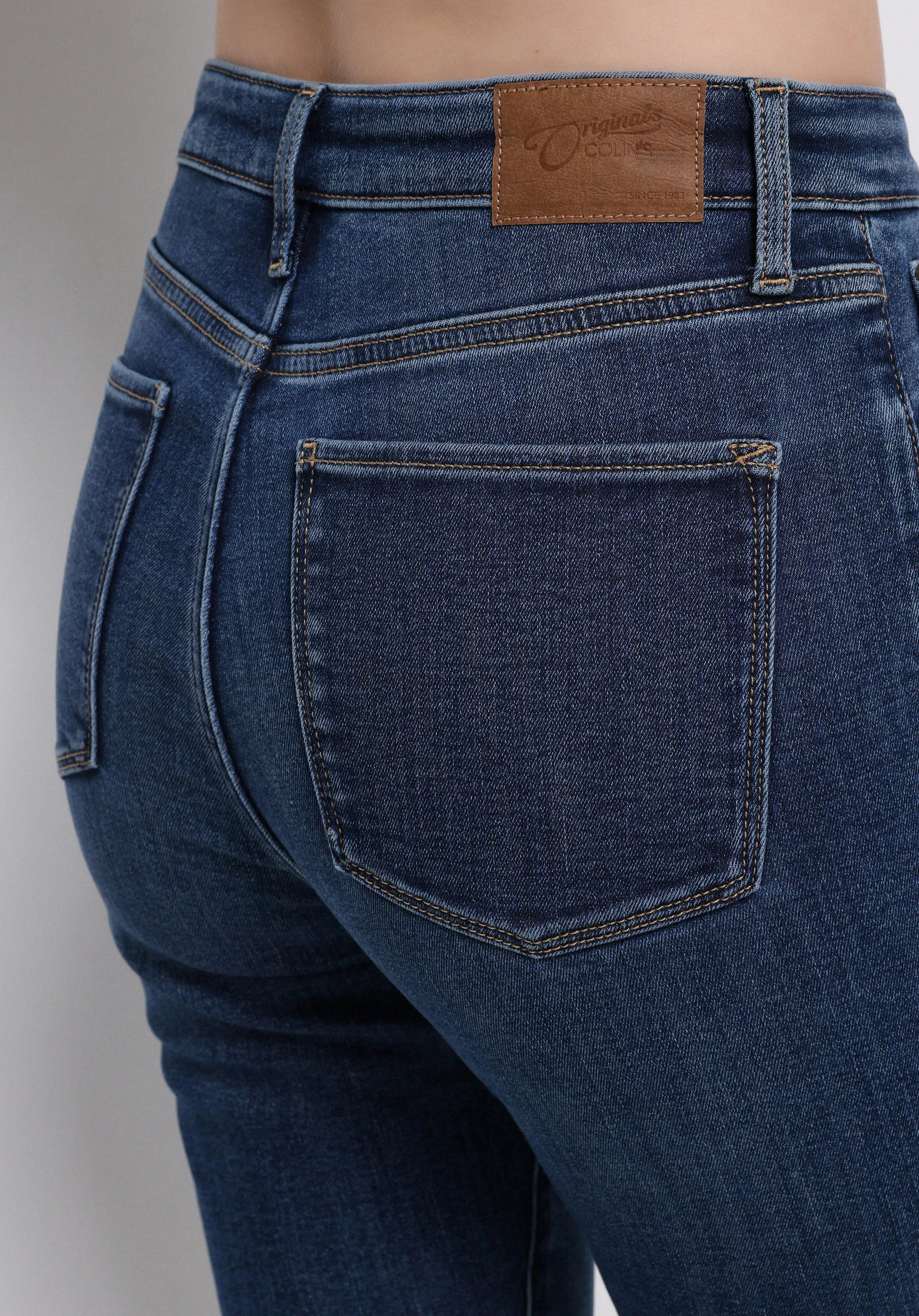 DENIM KADIN JEAN PANTOLON 792 MILA Orta Bel Düz Paça Regular Fit