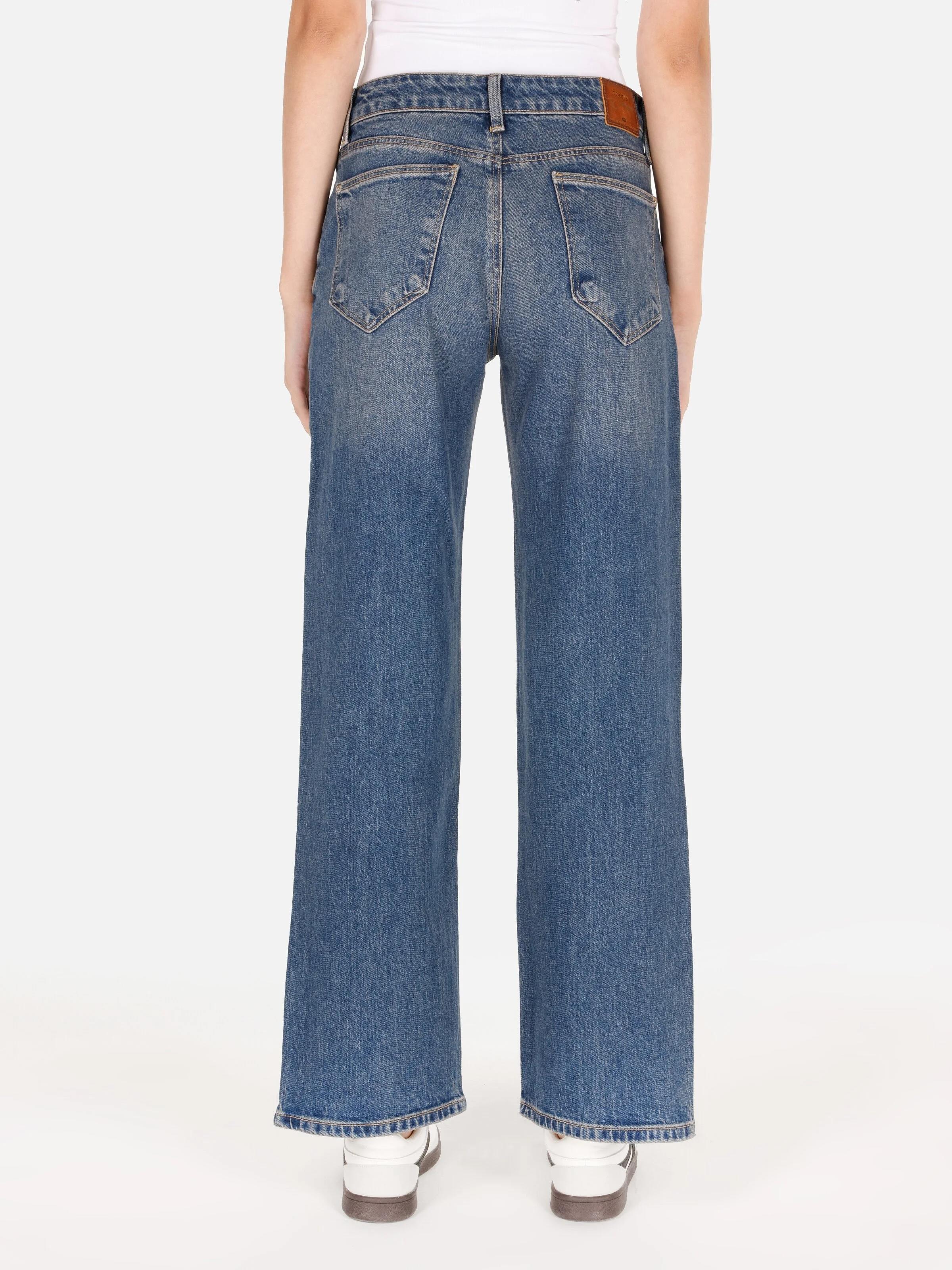 DENIM KADIN JEAN PANTOLON 880 ELYSA Straight Fit