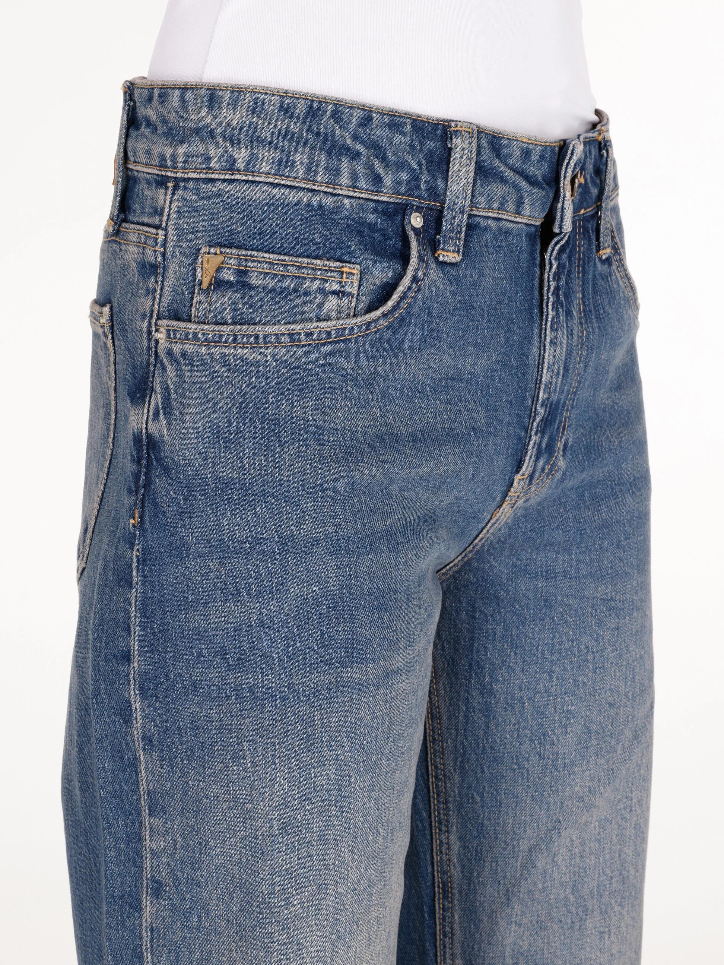 DENIM KADIN JEAN PANTOLON 880 ELYSA Straight Fit