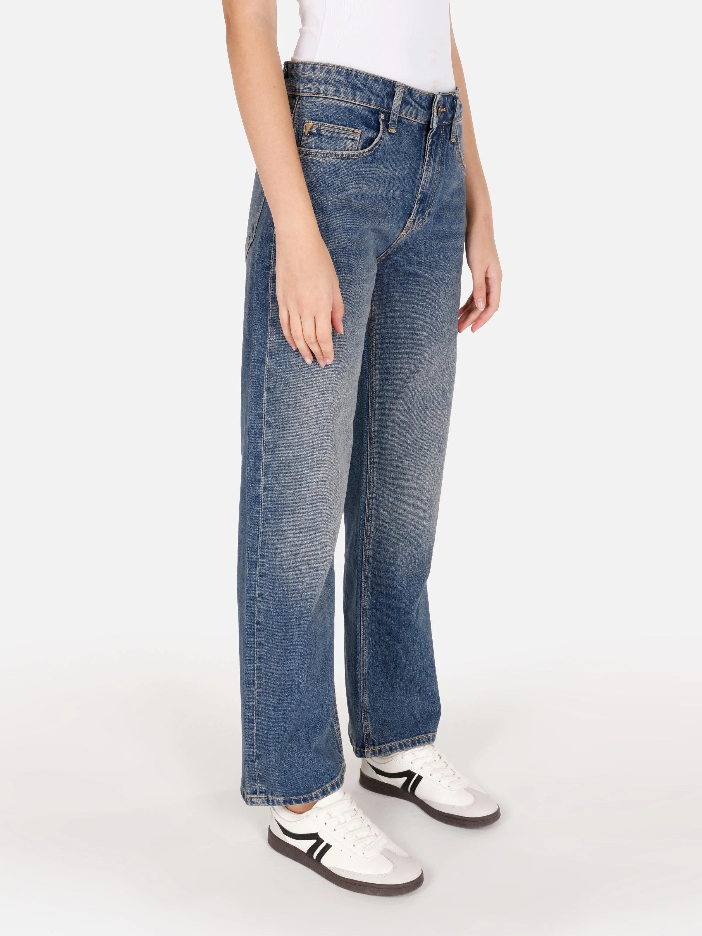 DENIM KADIN JEAN PANTOLON 880 ELYSA Straight Fit