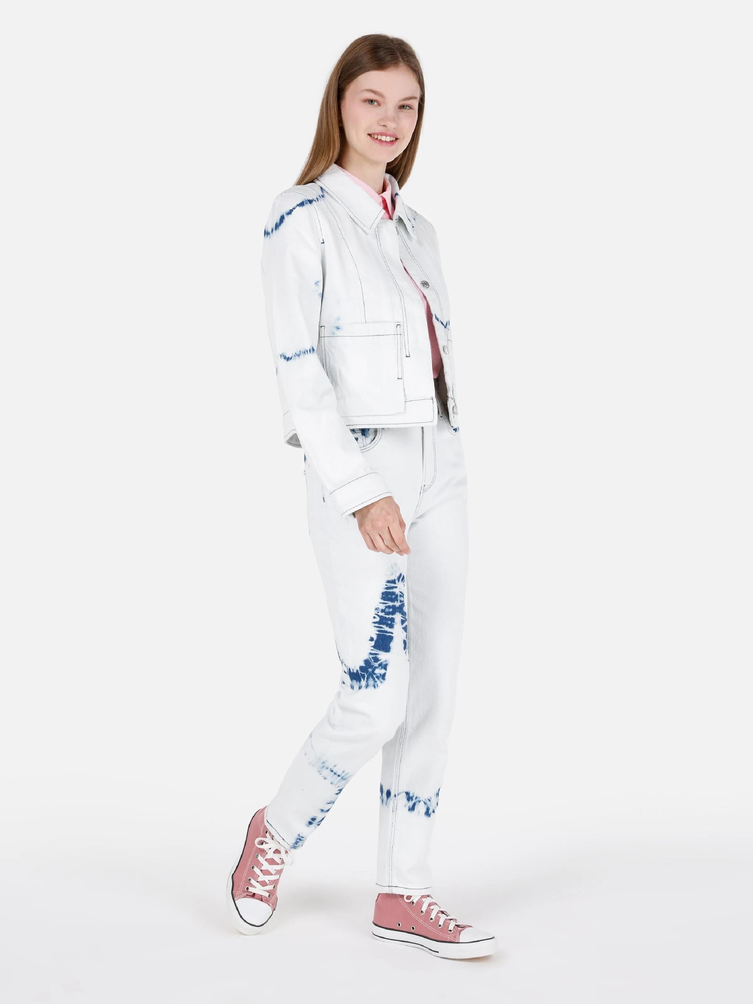 DENIM KADIN JEAN PANTOLON 896  MARIA Mom Fit