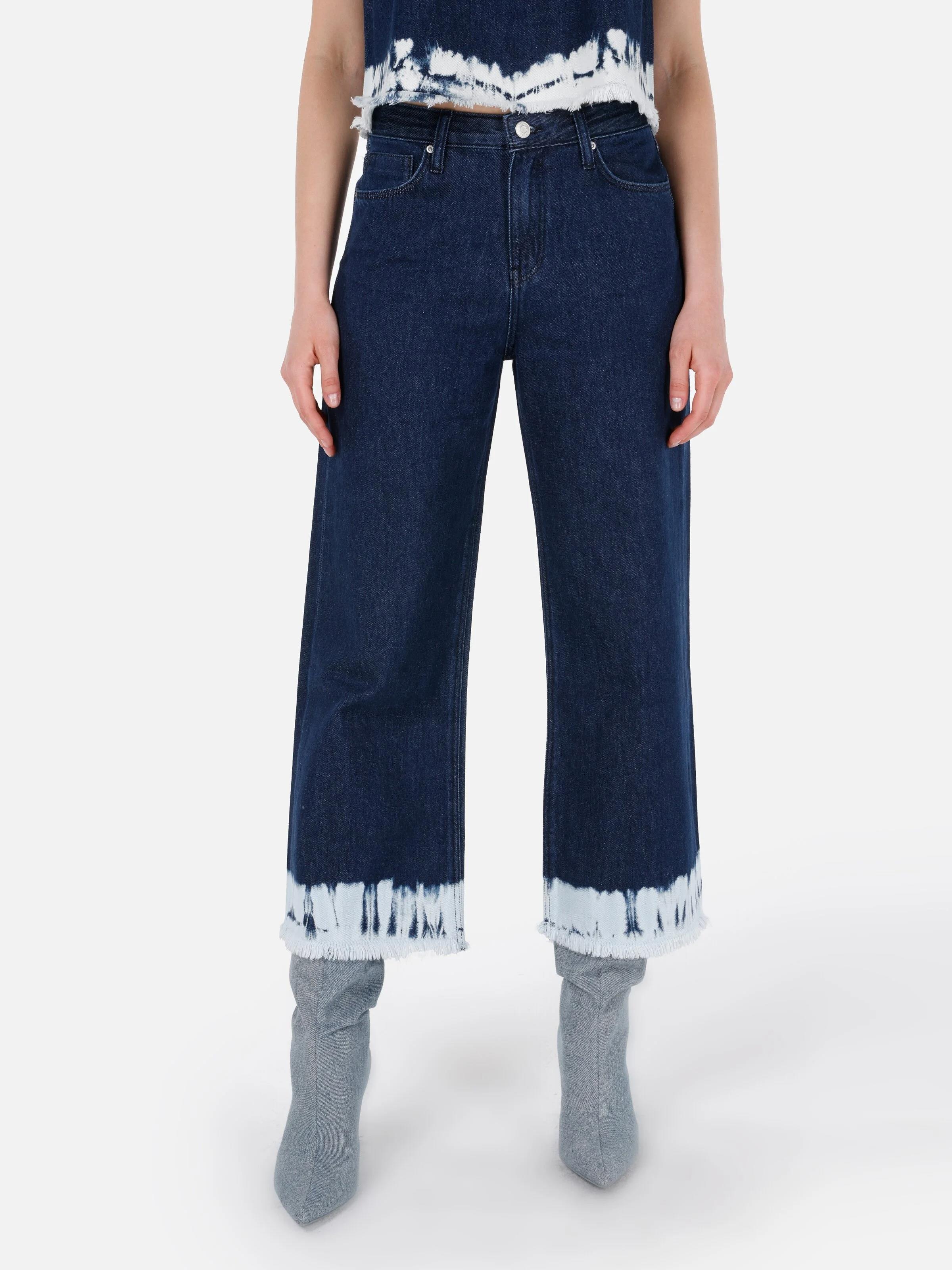 DENIM KADIN JEAN PANTOLON 970 BERRY Regular Fit