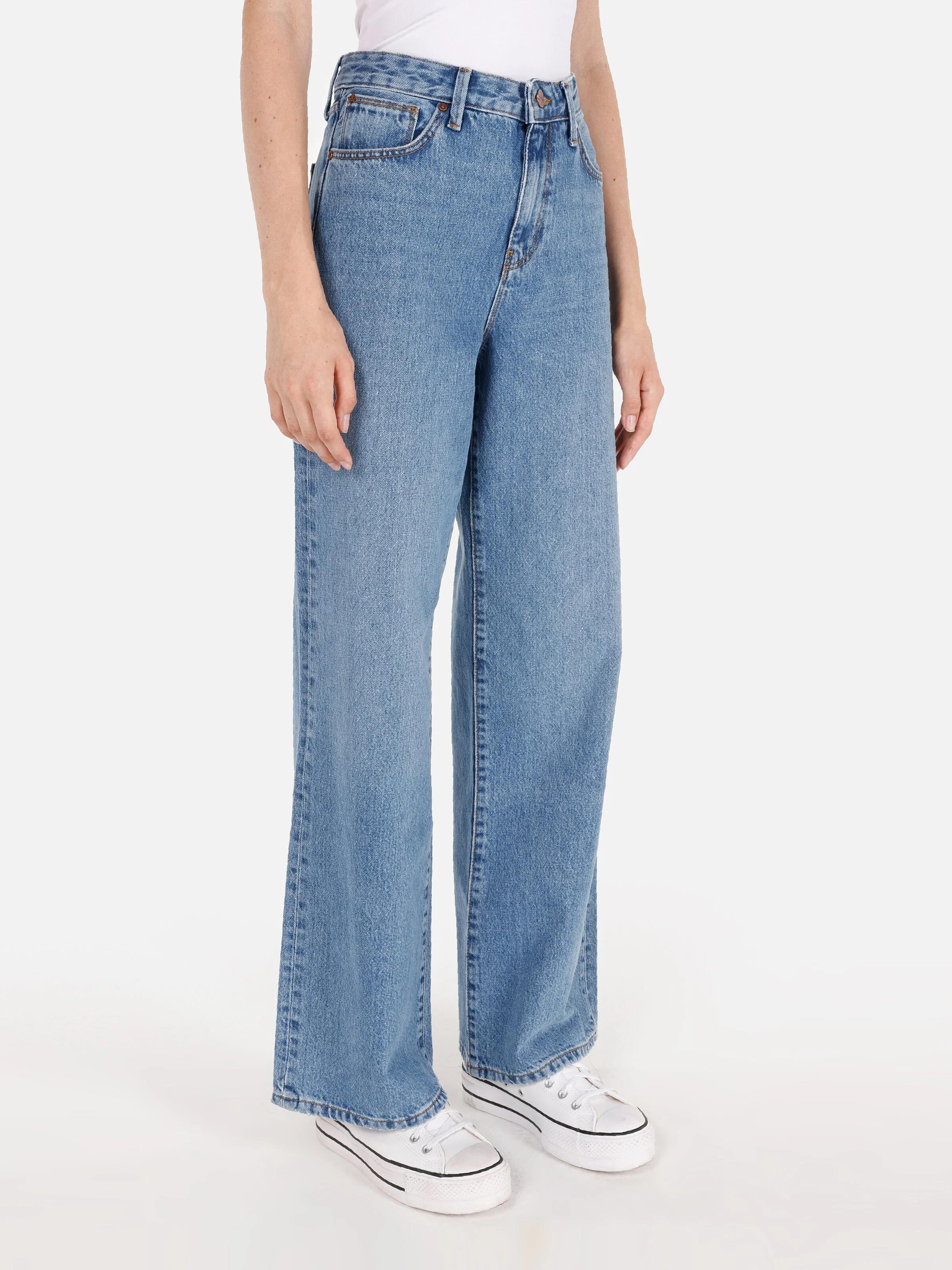 DENIM KADIN JEAN PANTOLON 970 BERRY Regular Fit