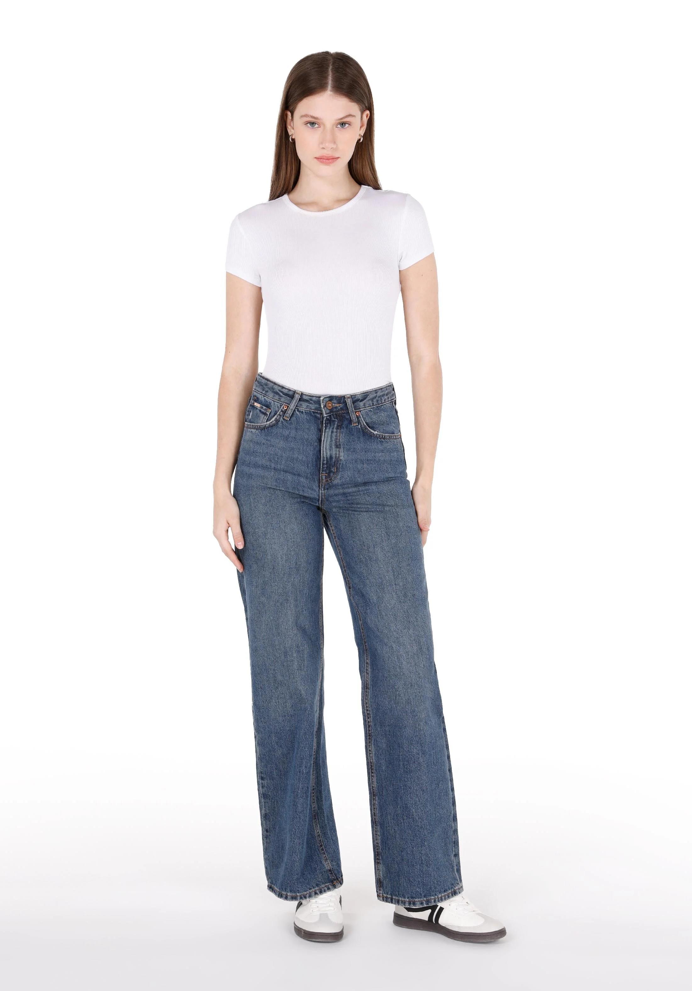 DENIM KADIN JEAN PANTOLON 970 BERRY Regular Fit