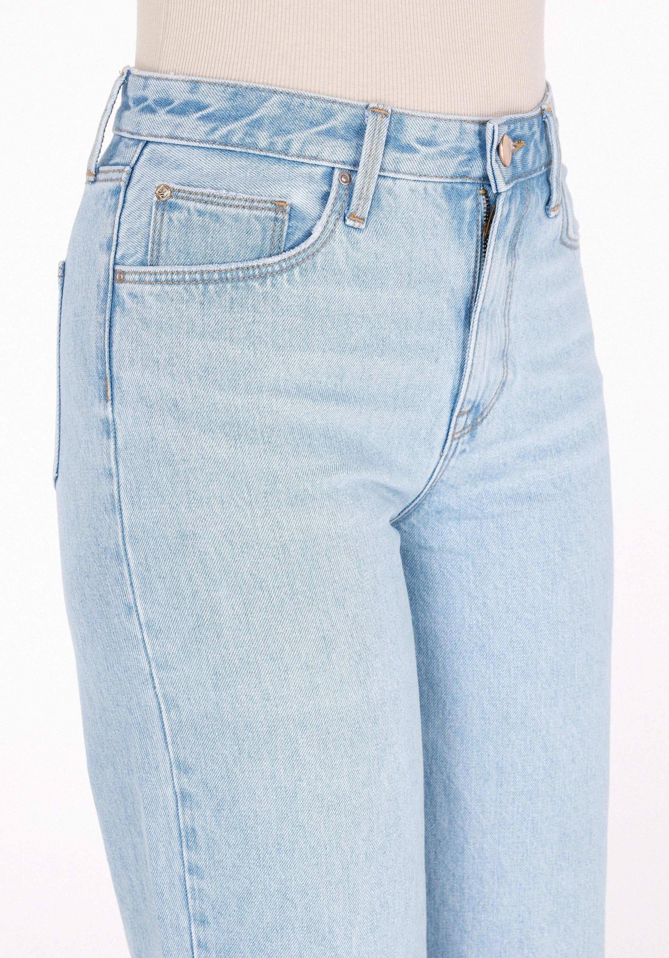 DENIM KADIN JEAN PANTOLON 970 BERRY Regular Fit