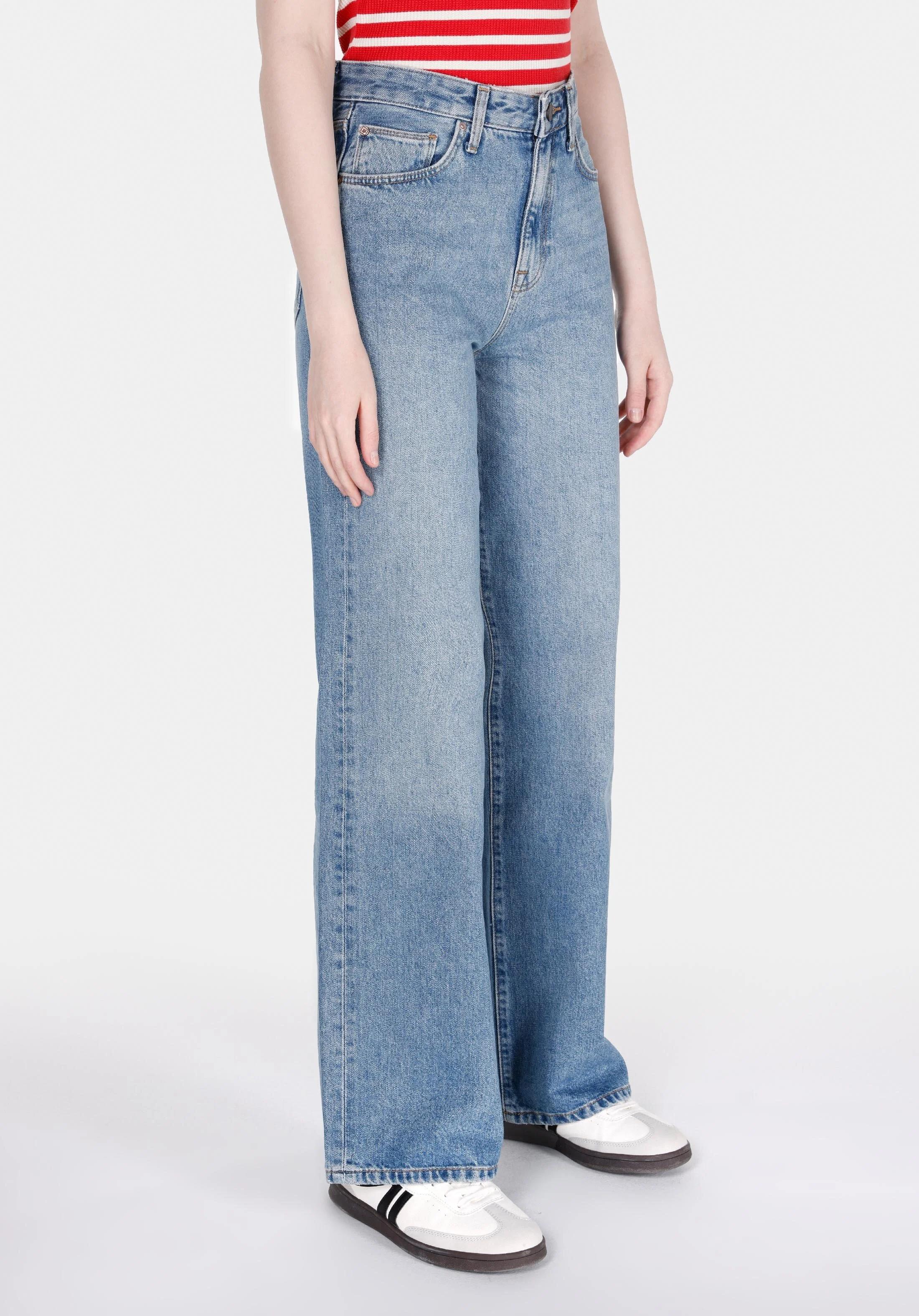 DENIM KADIN JEAN PANTOLON 970 BERRY Regular Fit