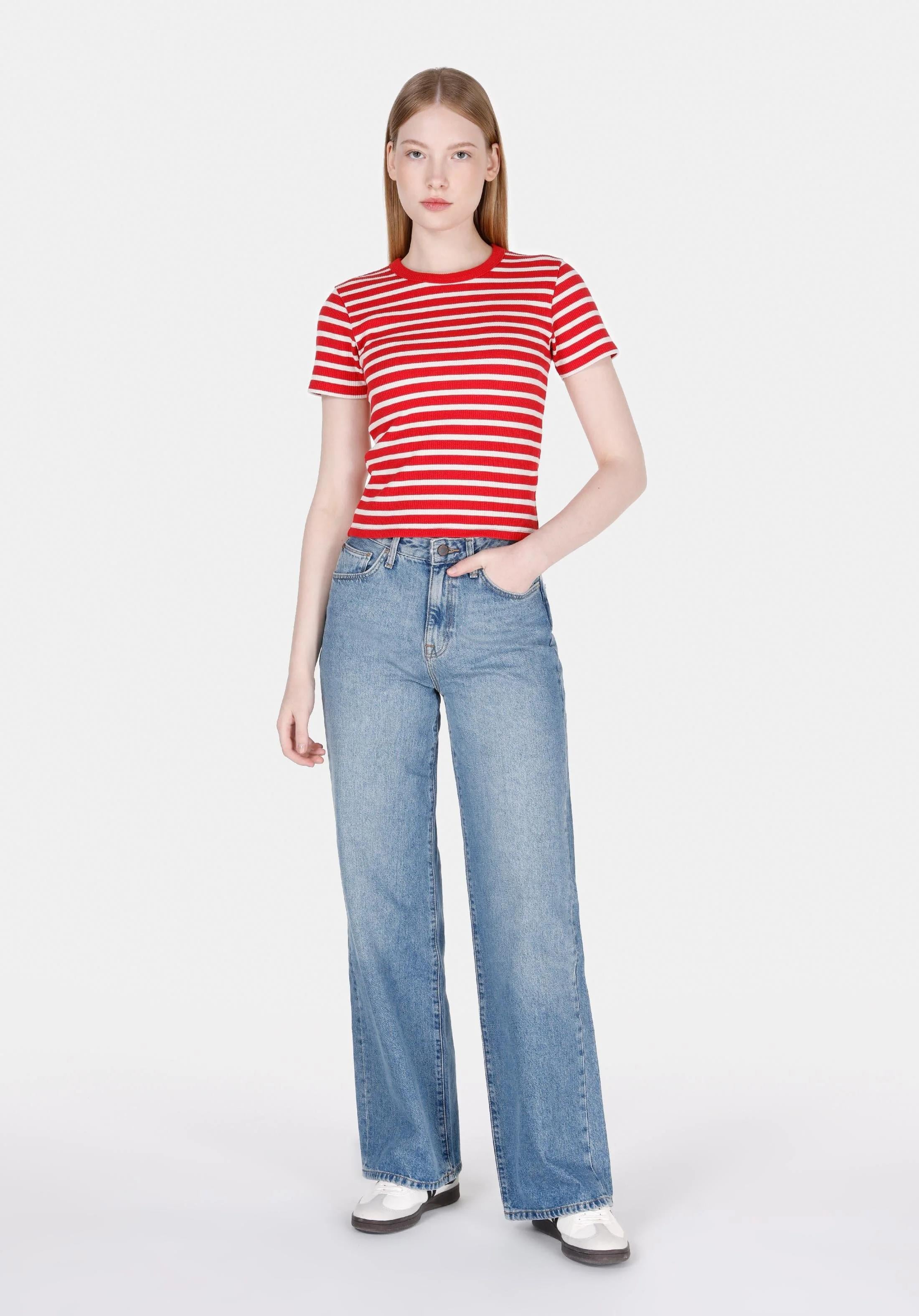 DENIM KADIN JEAN PANTOLON 970 BERRY Regular Fit