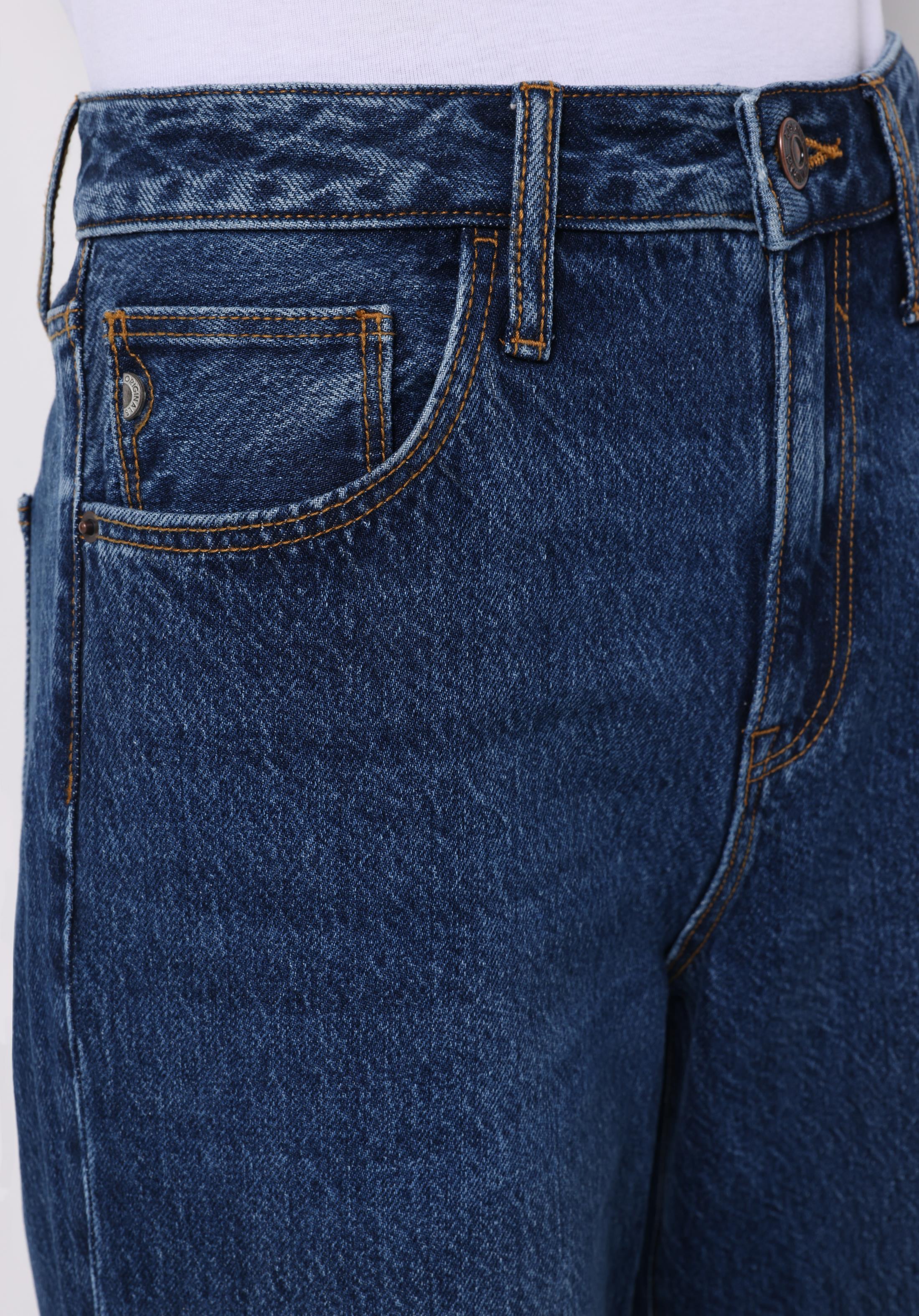 DENIM KADIN JEAN PANTOLON 970 BERRY Yüksek Bel Düz Paça Regular Fit