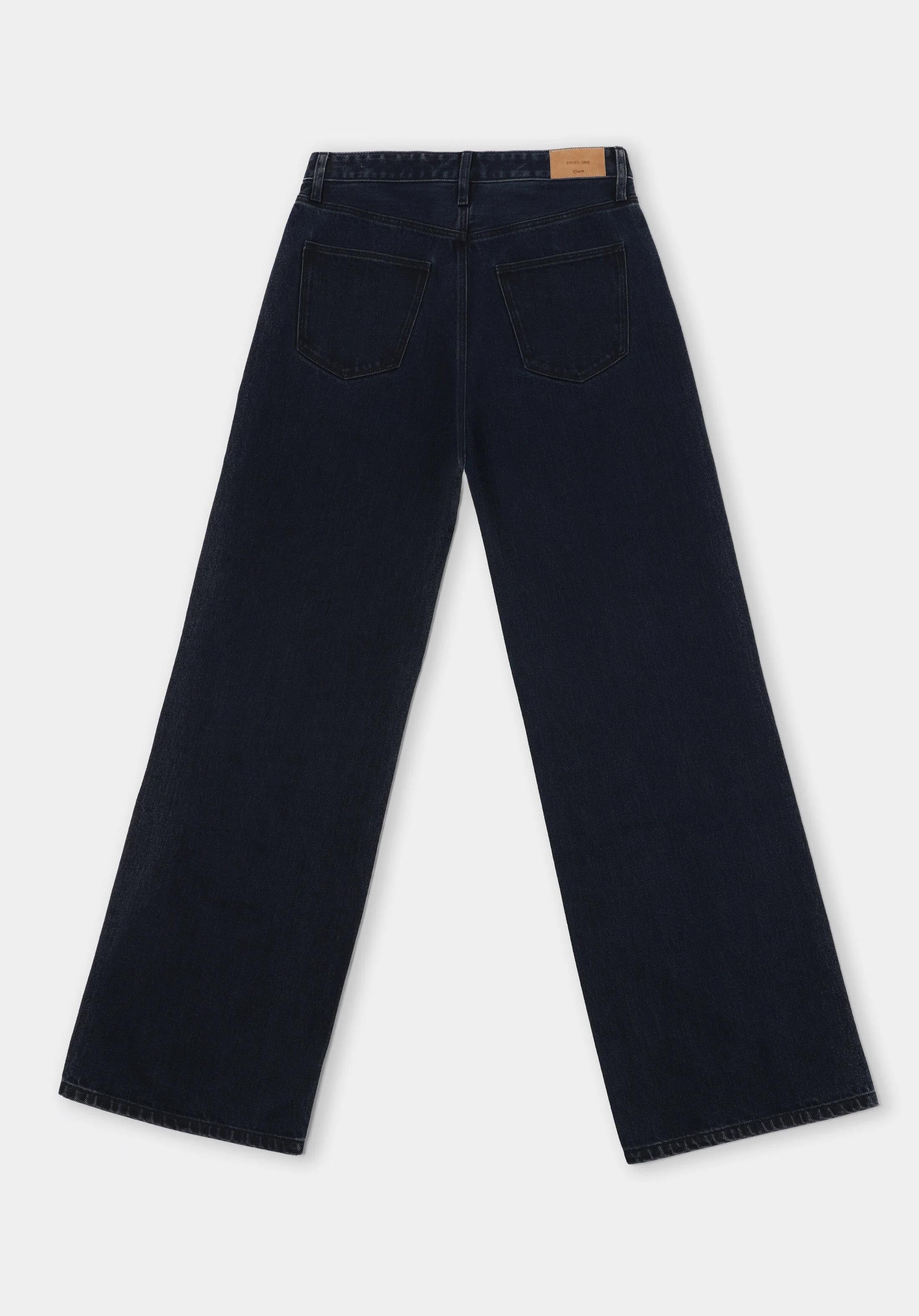 DENIM KADIN JEAN PANTOLON 970 BERRY Yüksek Bel Düz Paça Regular Fit