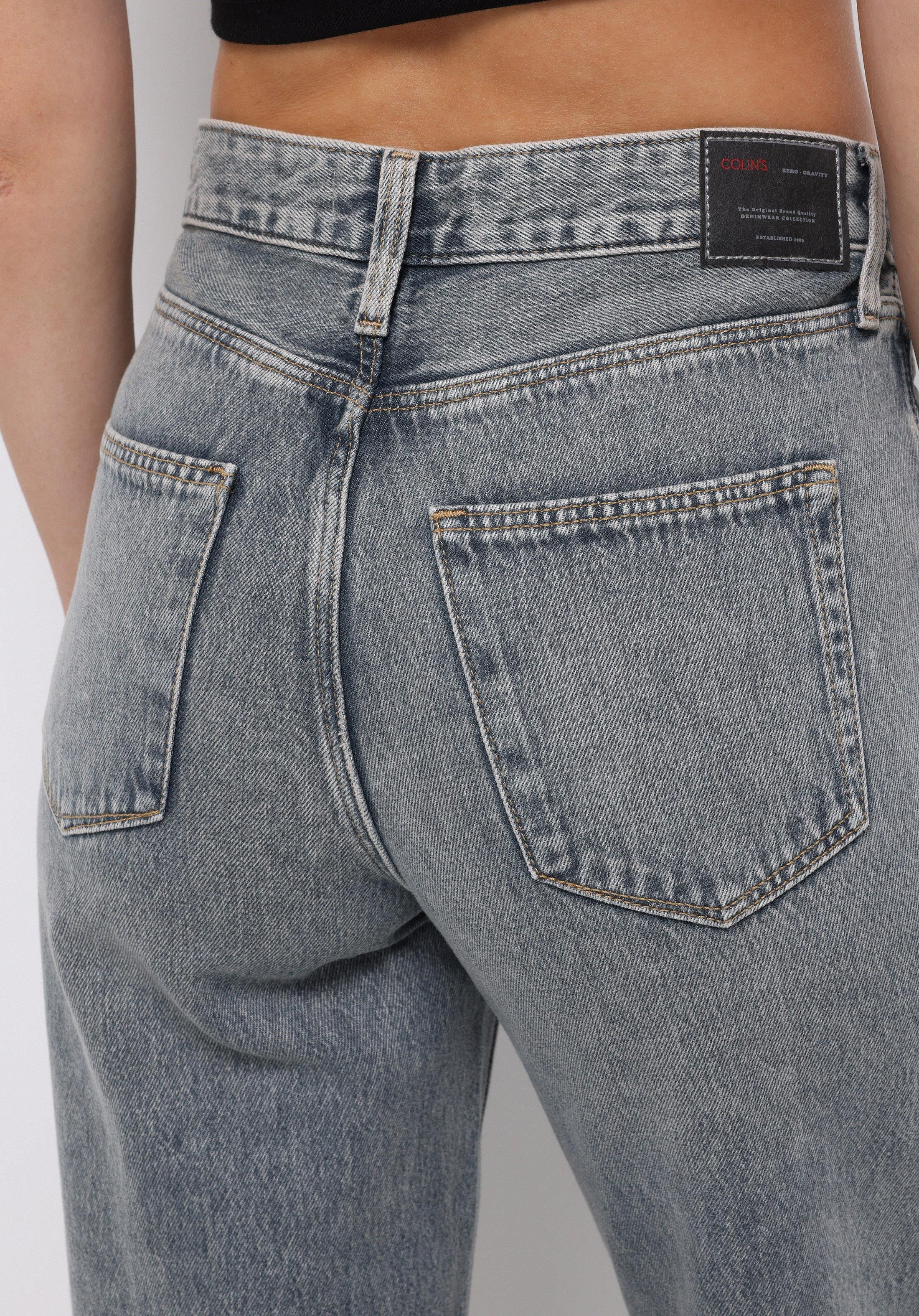 DENIM KADIN JEAN PANTOLON 970 BERRY Yüksek Bel Düz Paça Regular Fit