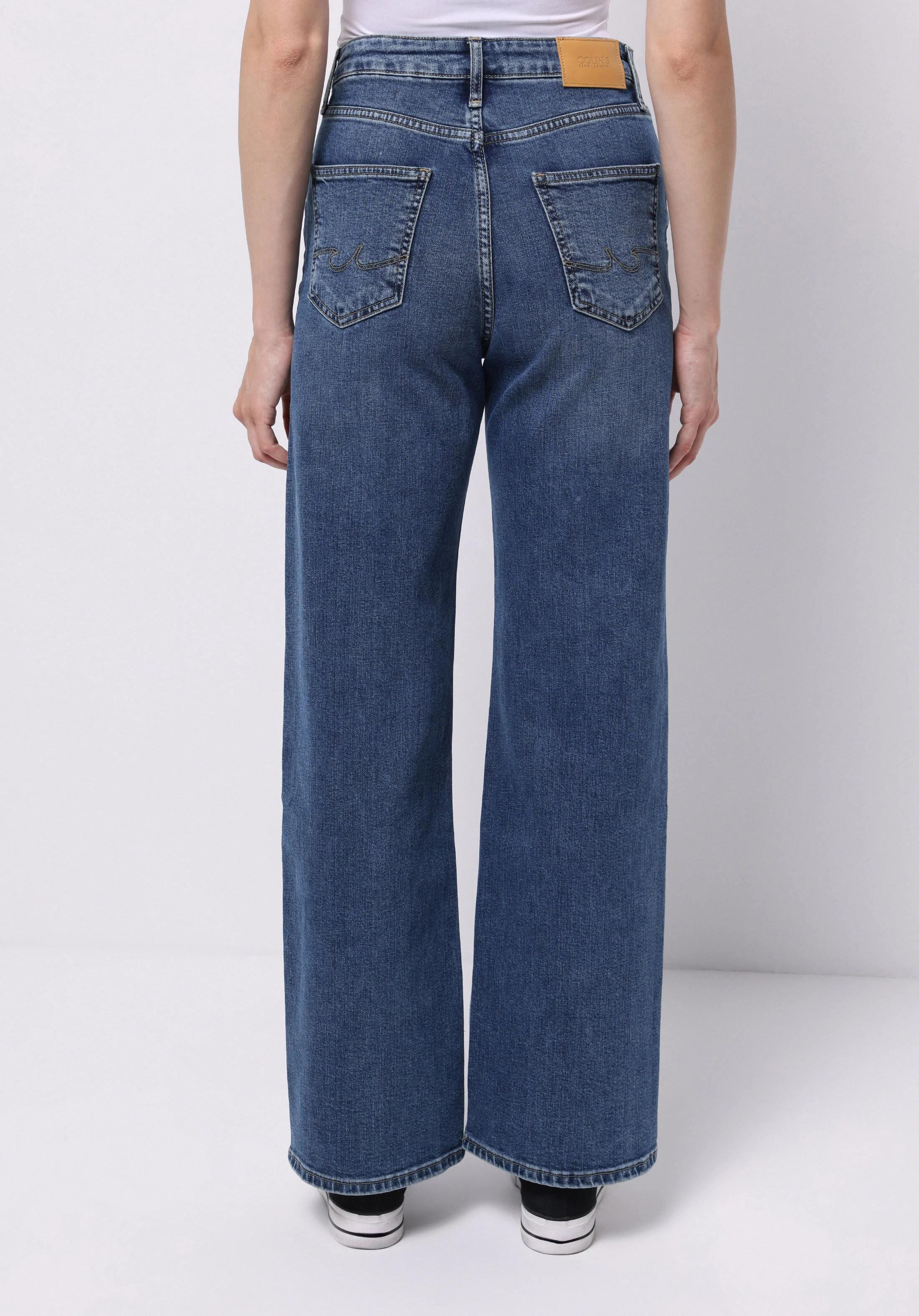 DENIM KADIN JEAN PANTOLON 970 BERRY Yüksek Bel Düz Paça Regular Fit