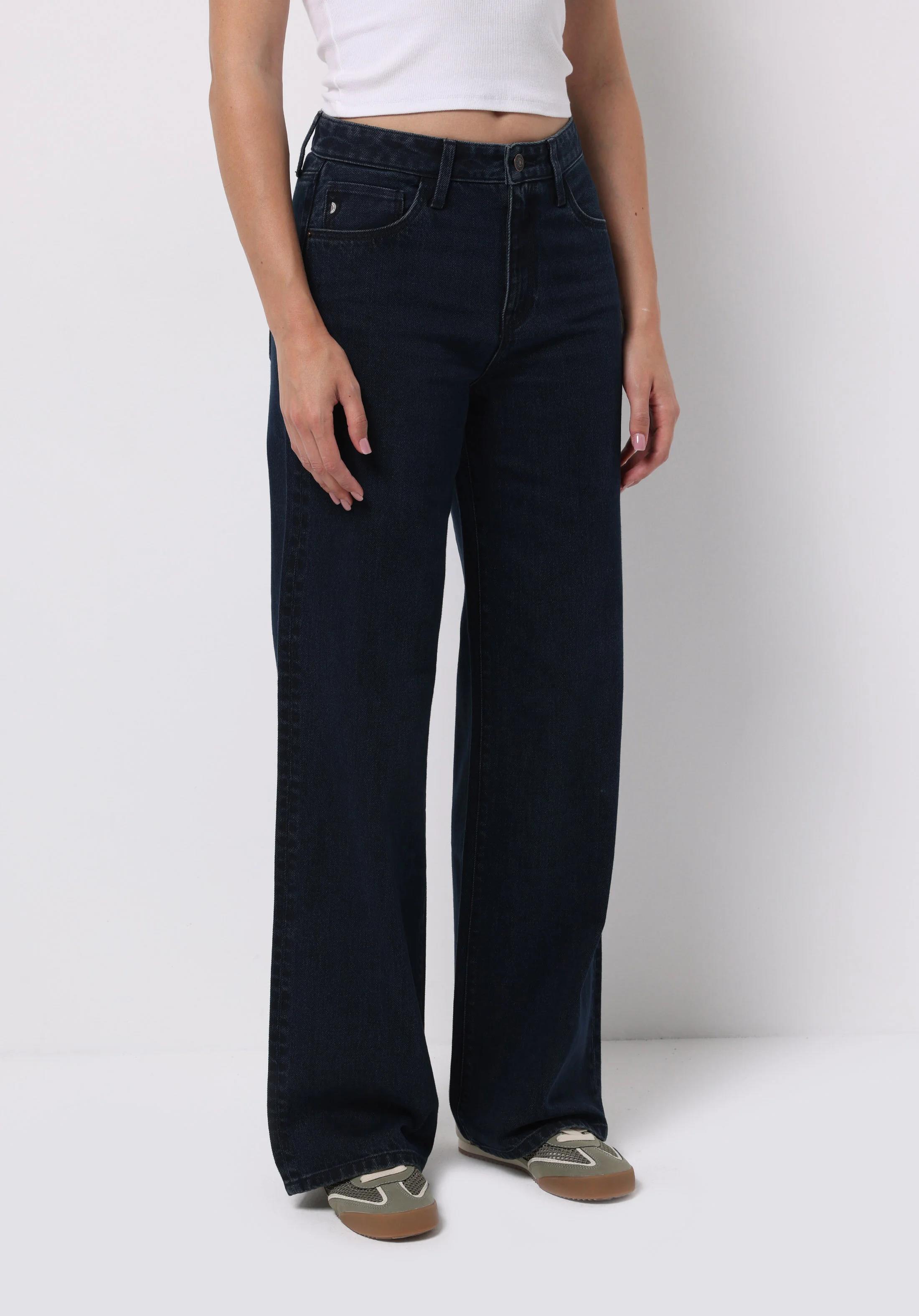 DENIM KADIN JEAN PANTOLON 970 BERRY Yüksek Bel Düz Paça Regular Fit