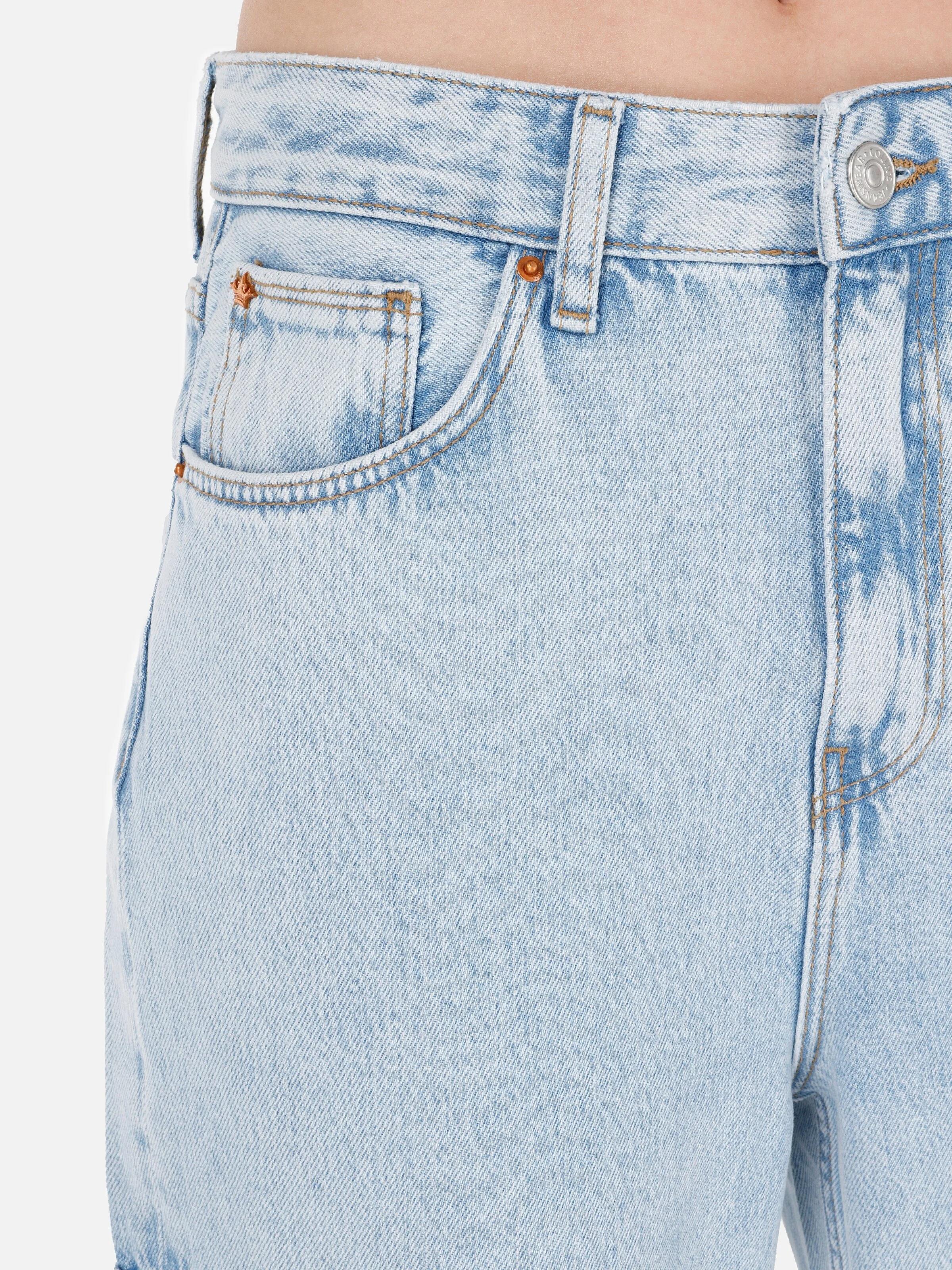 DENIM KADIN JEAN PANTOLON Regular Fit