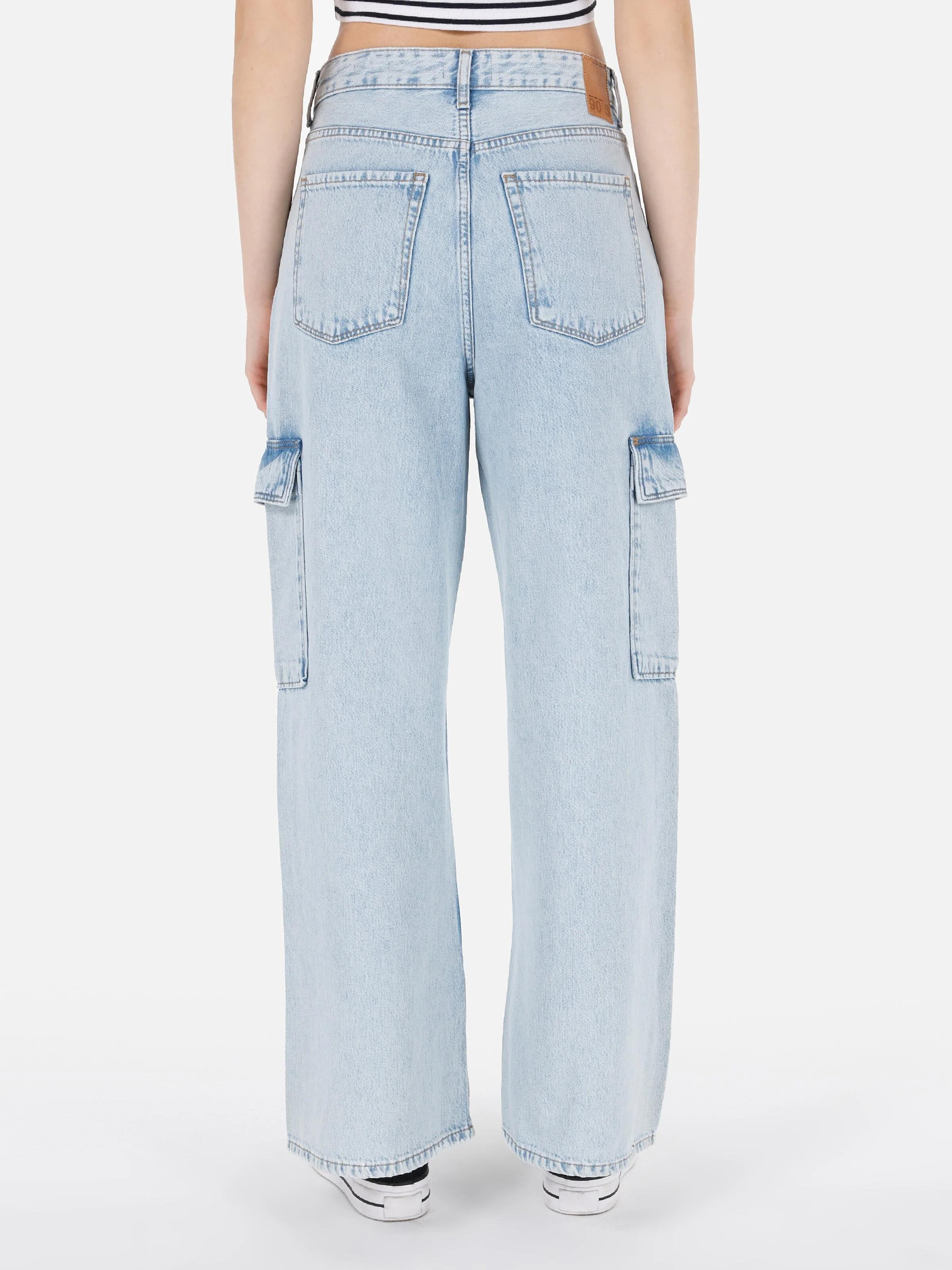 DENIM KADIN JEAN PANTOLON Regular Fit