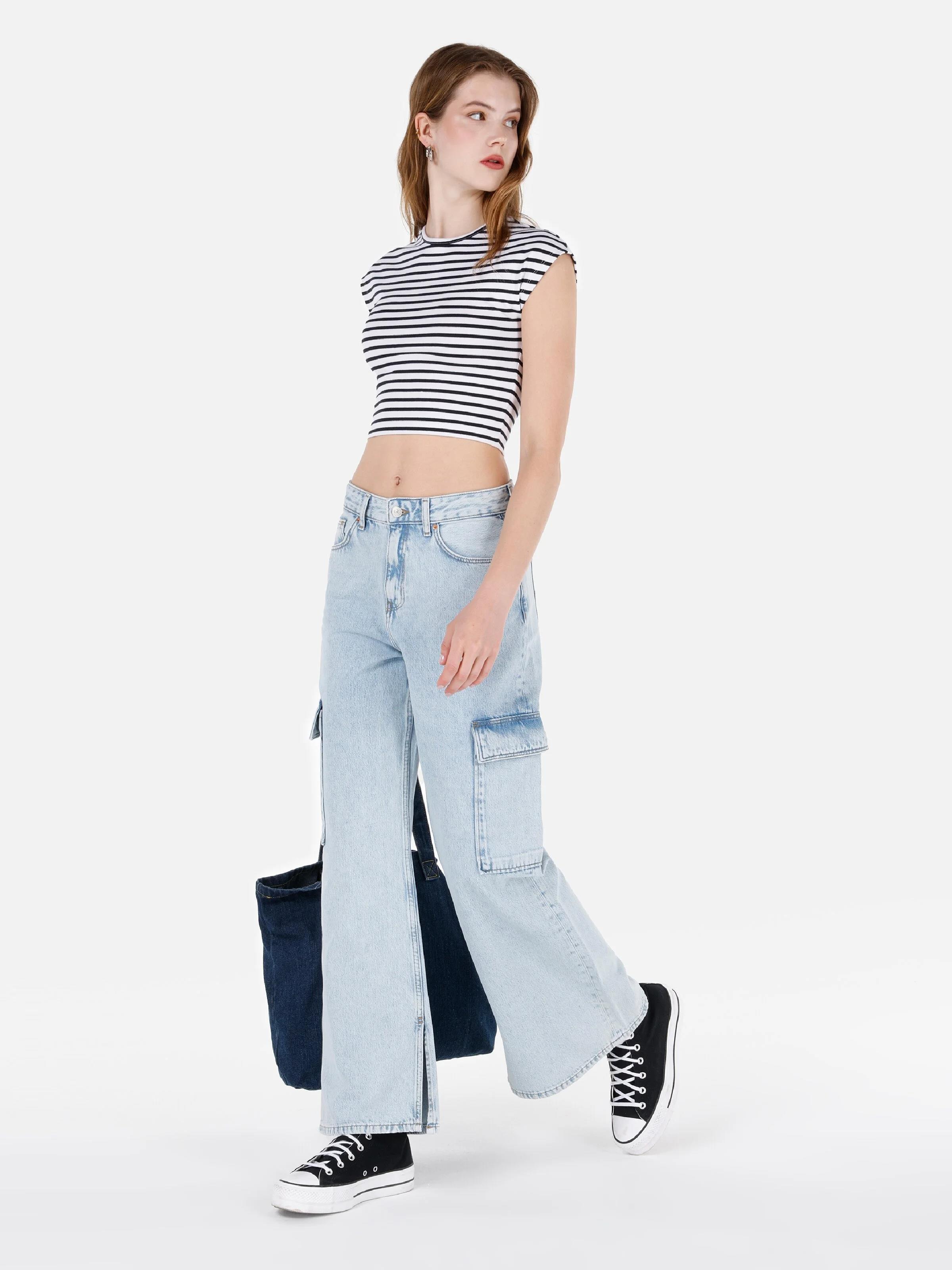 DENIM KADIN JEAN PANTOLON Regular Fit