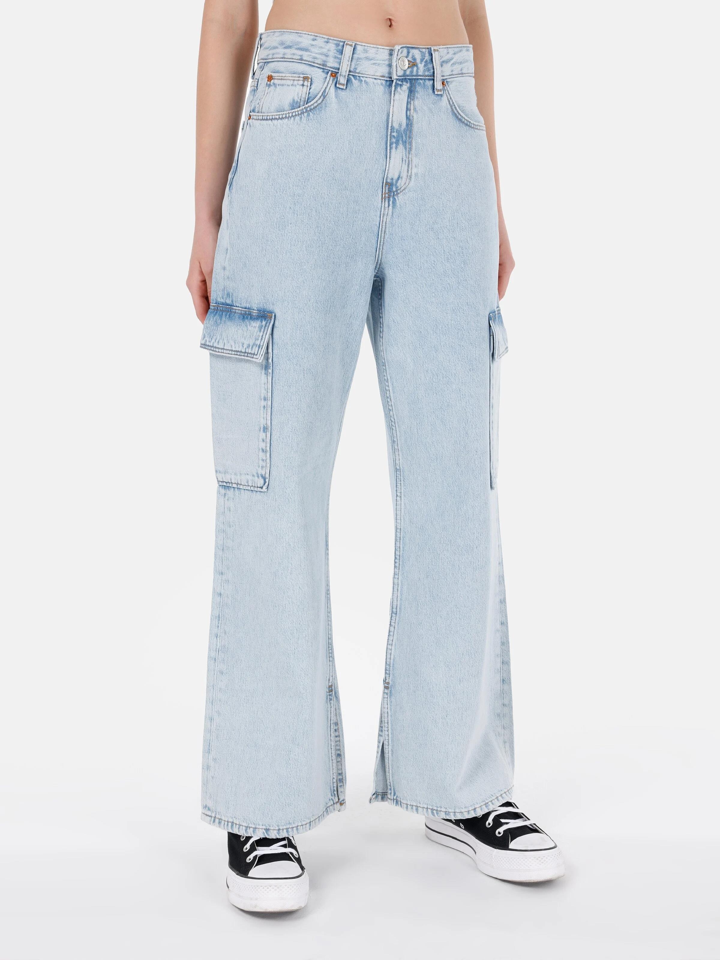 DENIM KADIN JEAN PANTOLON Regular Fit