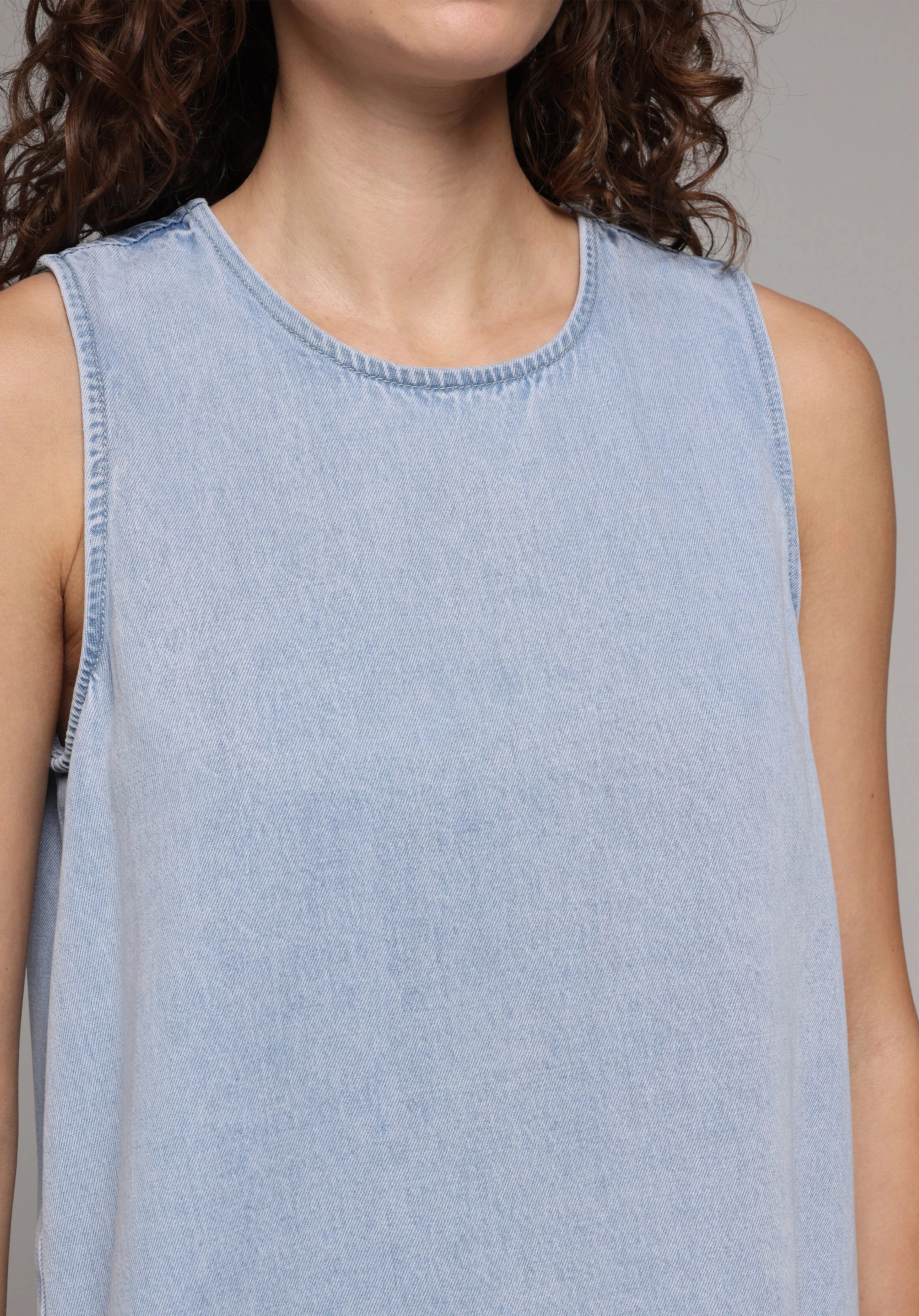 DENIM KADIN KISA KOL GÖMLEK Regular Fit