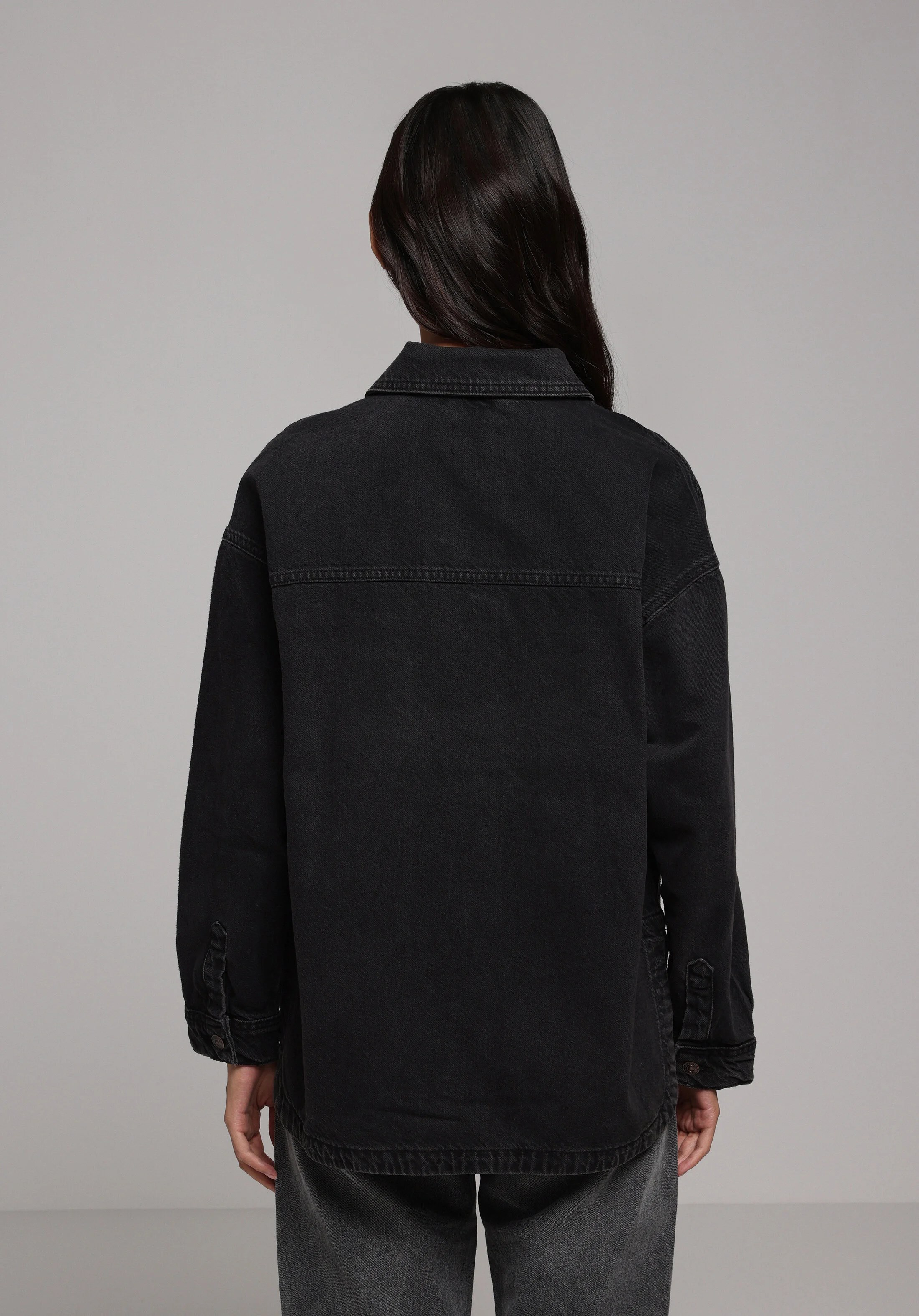 DENIM KADIN SHACKET Oversize Fit