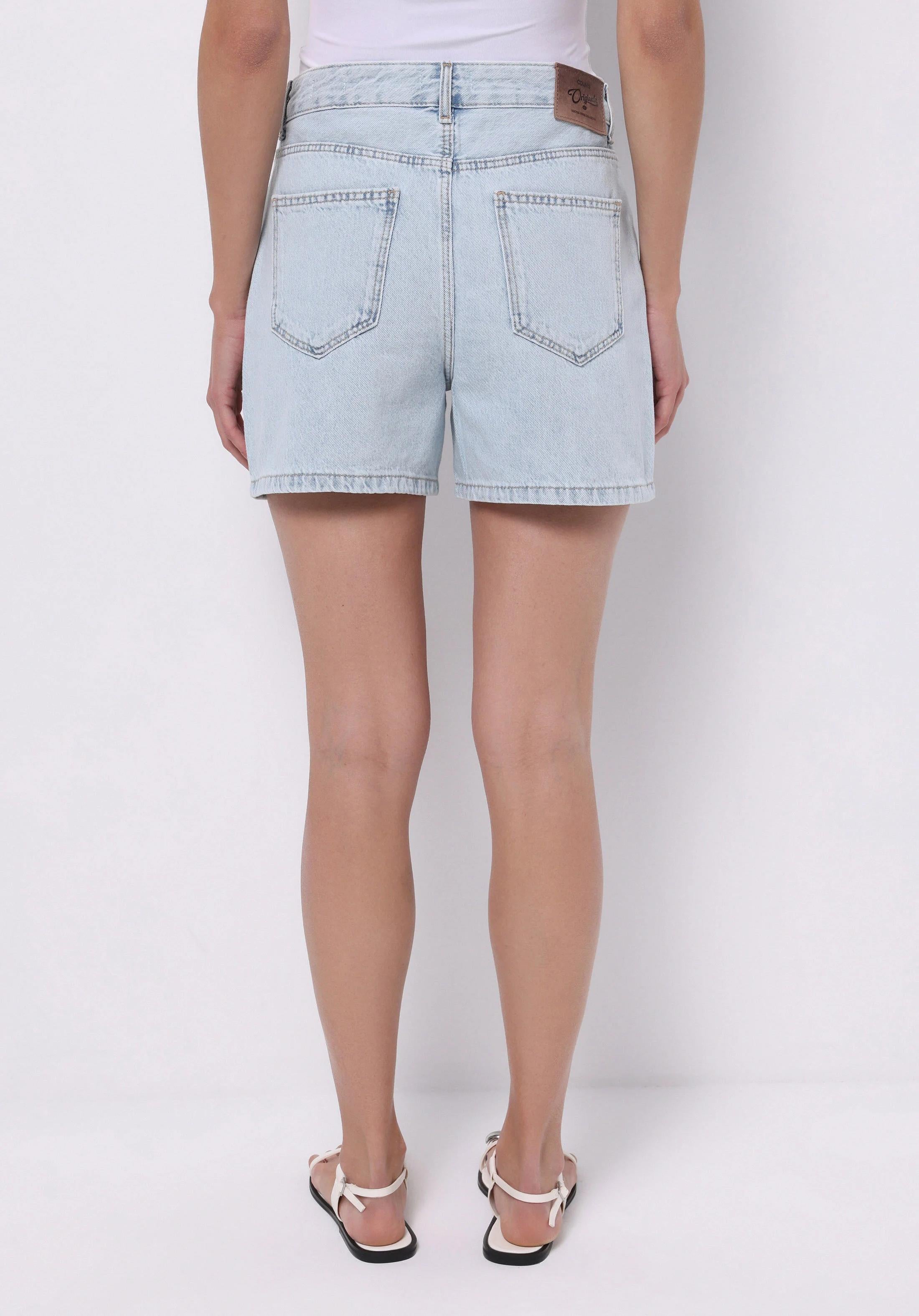 DENIM KADIN ŞORT Mom Fit