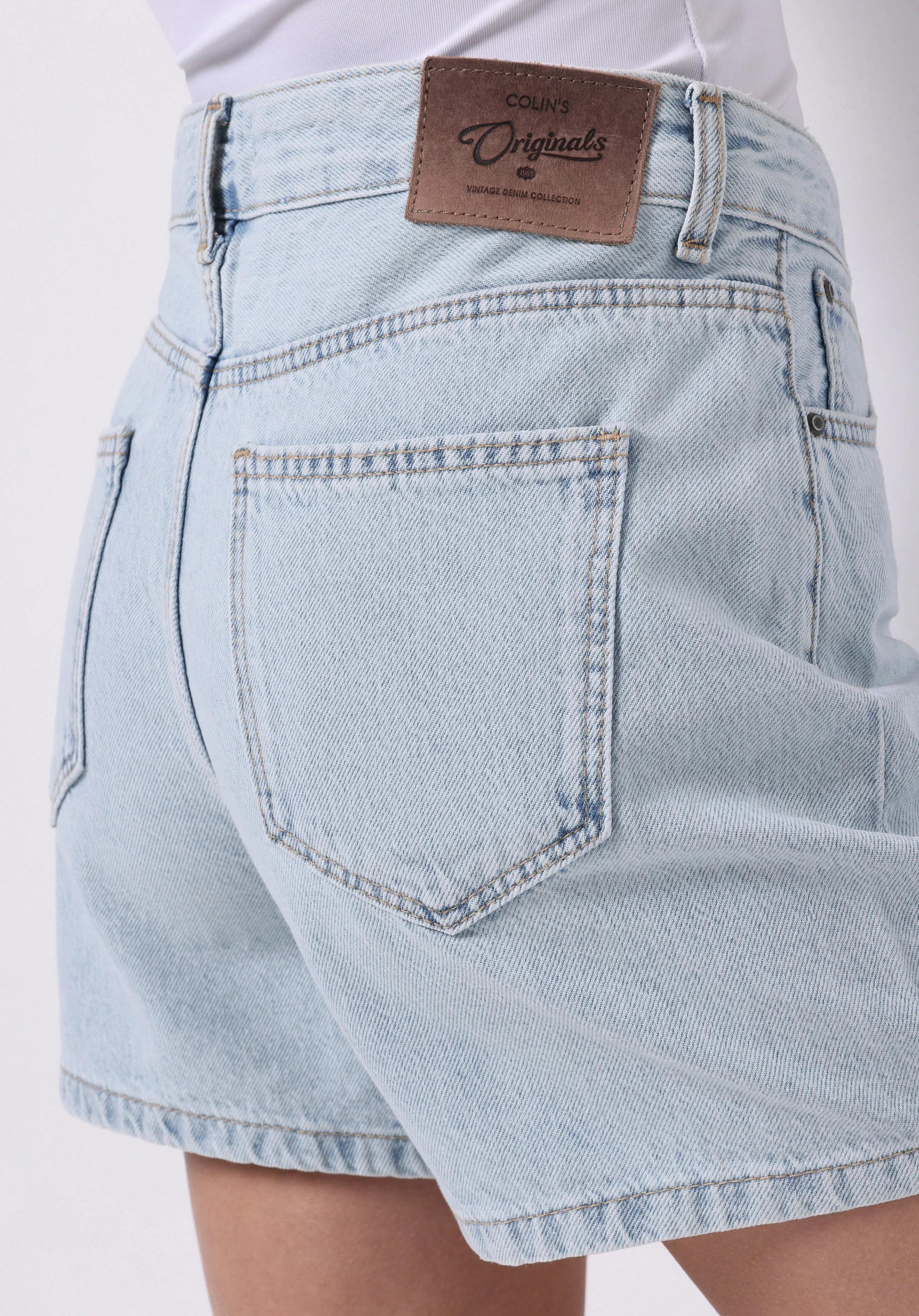 DENIM KADIN ŞORT Mom Fit