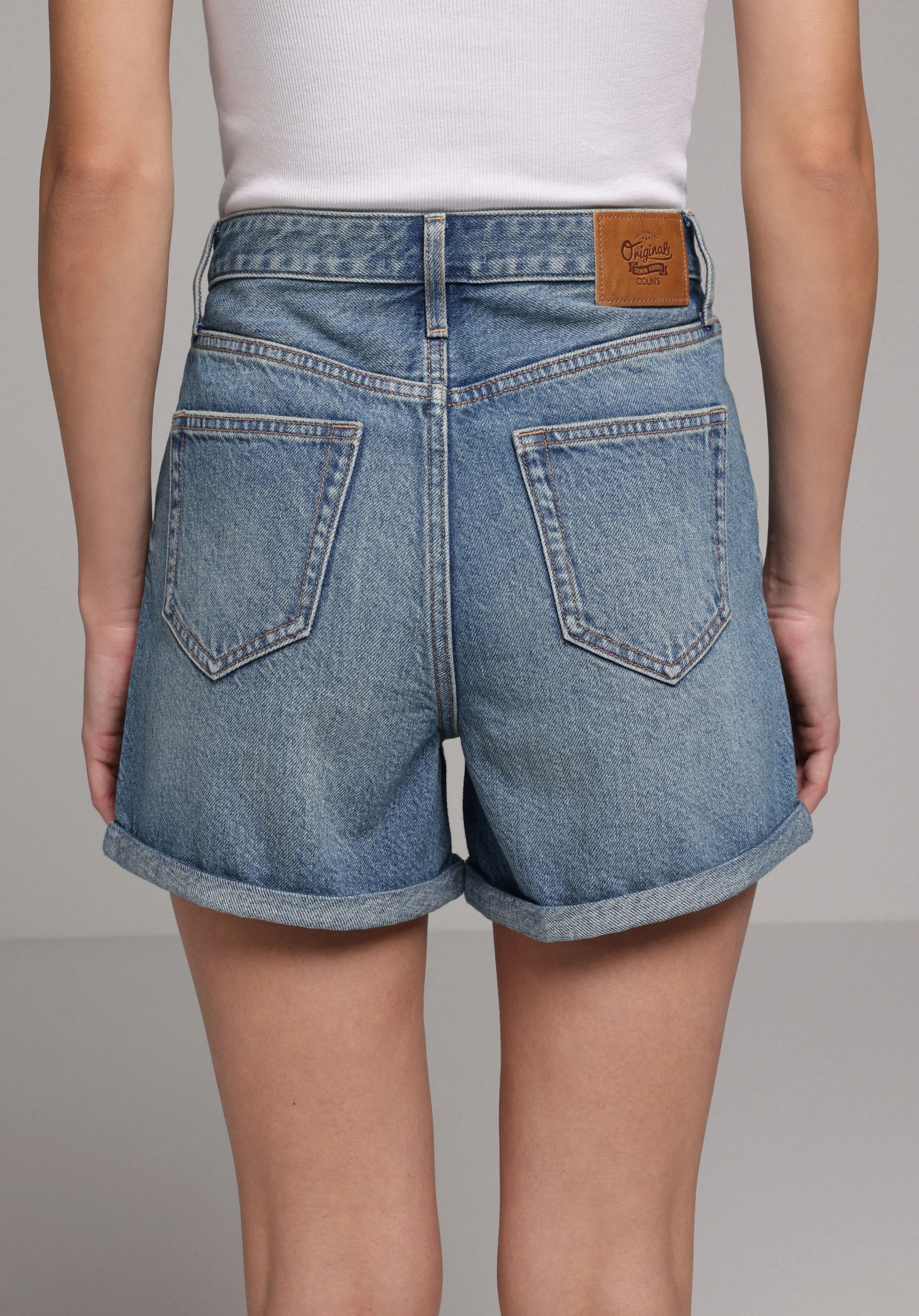 DENIM KADIN ŞORT Mom Fit
