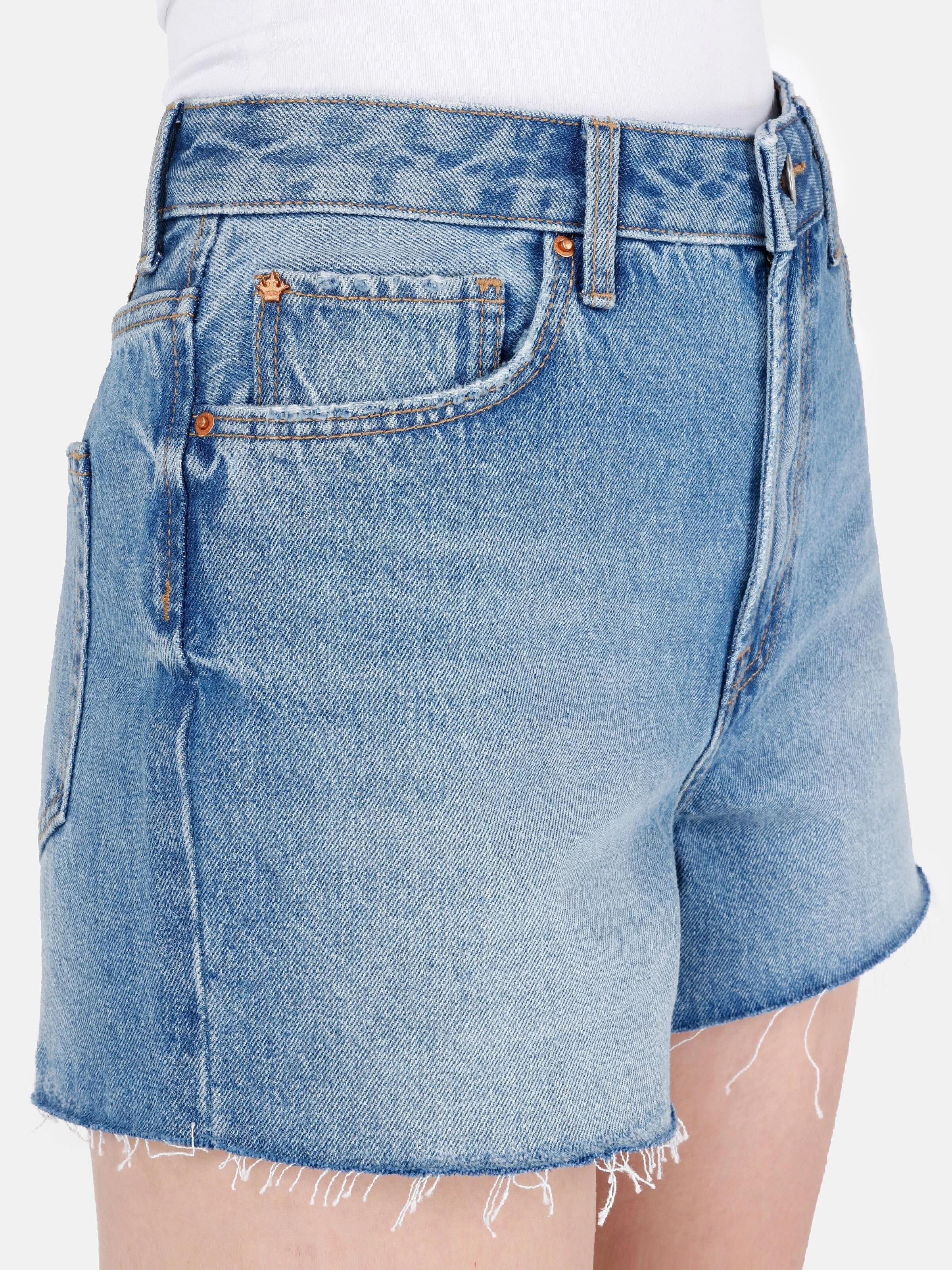 DENIM KADIN ŞORT Mom Fit