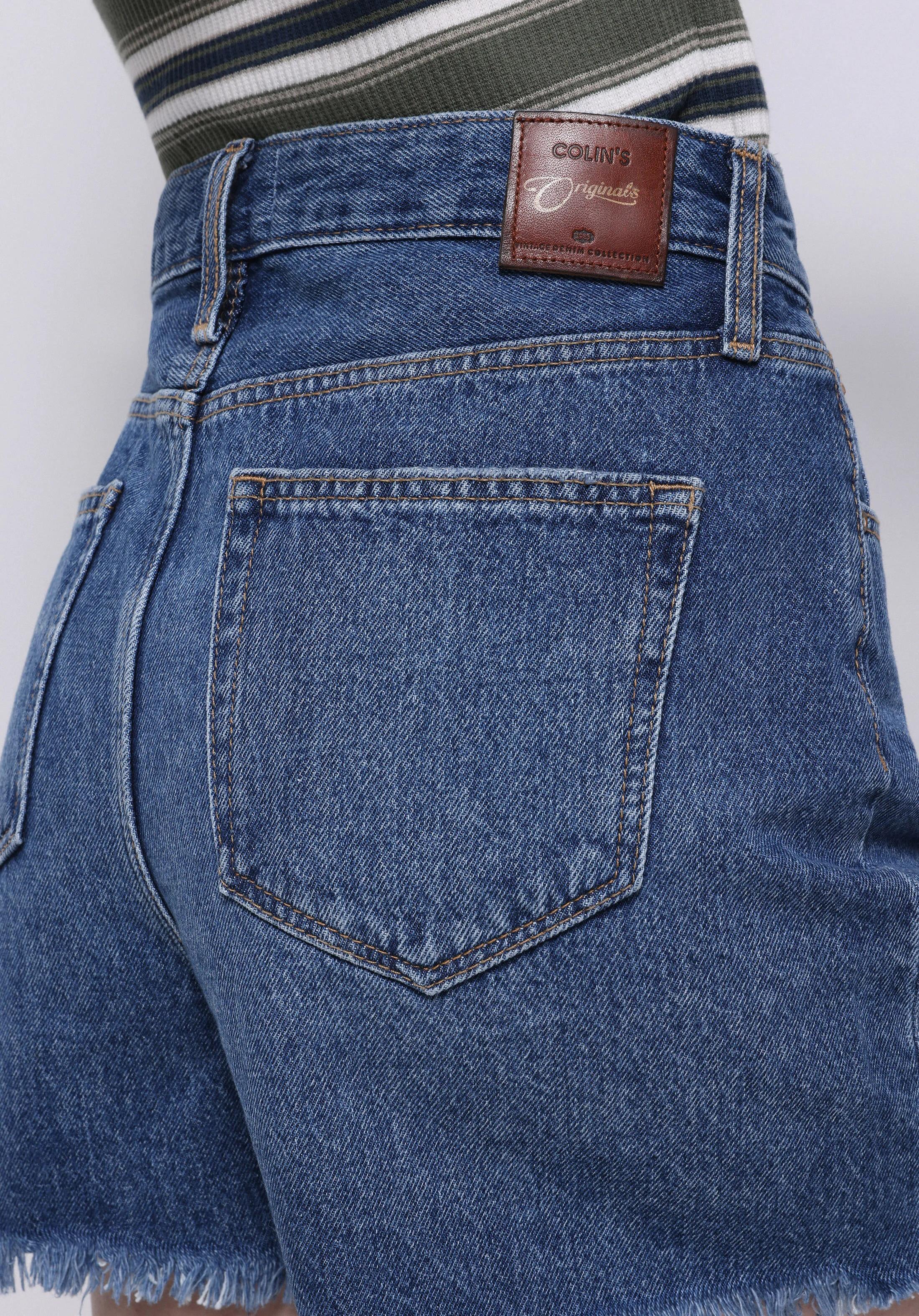 DENIM KADIN ŞORT Mom Fit