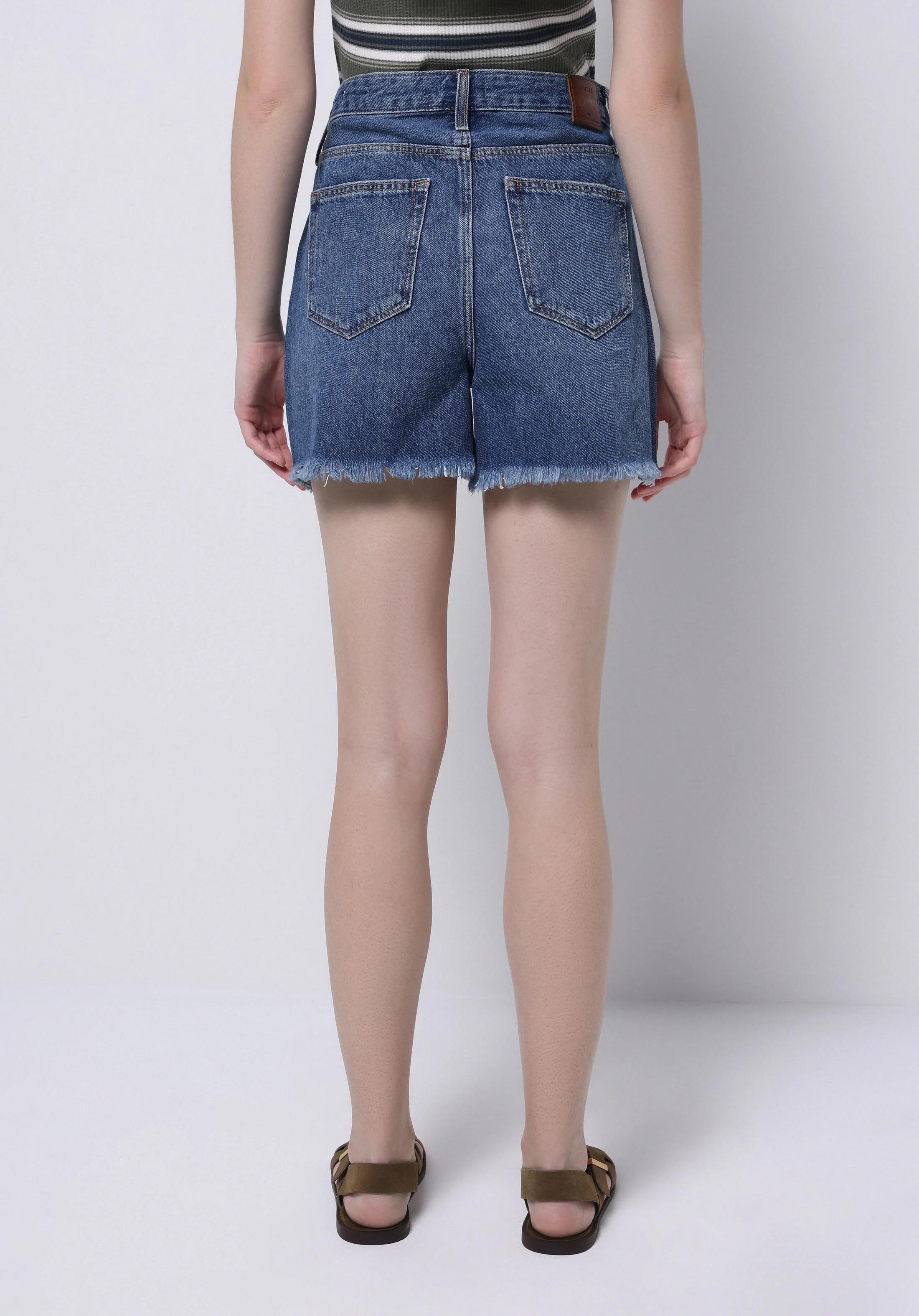 DENIM KADIN ŞORT Mom Fit
