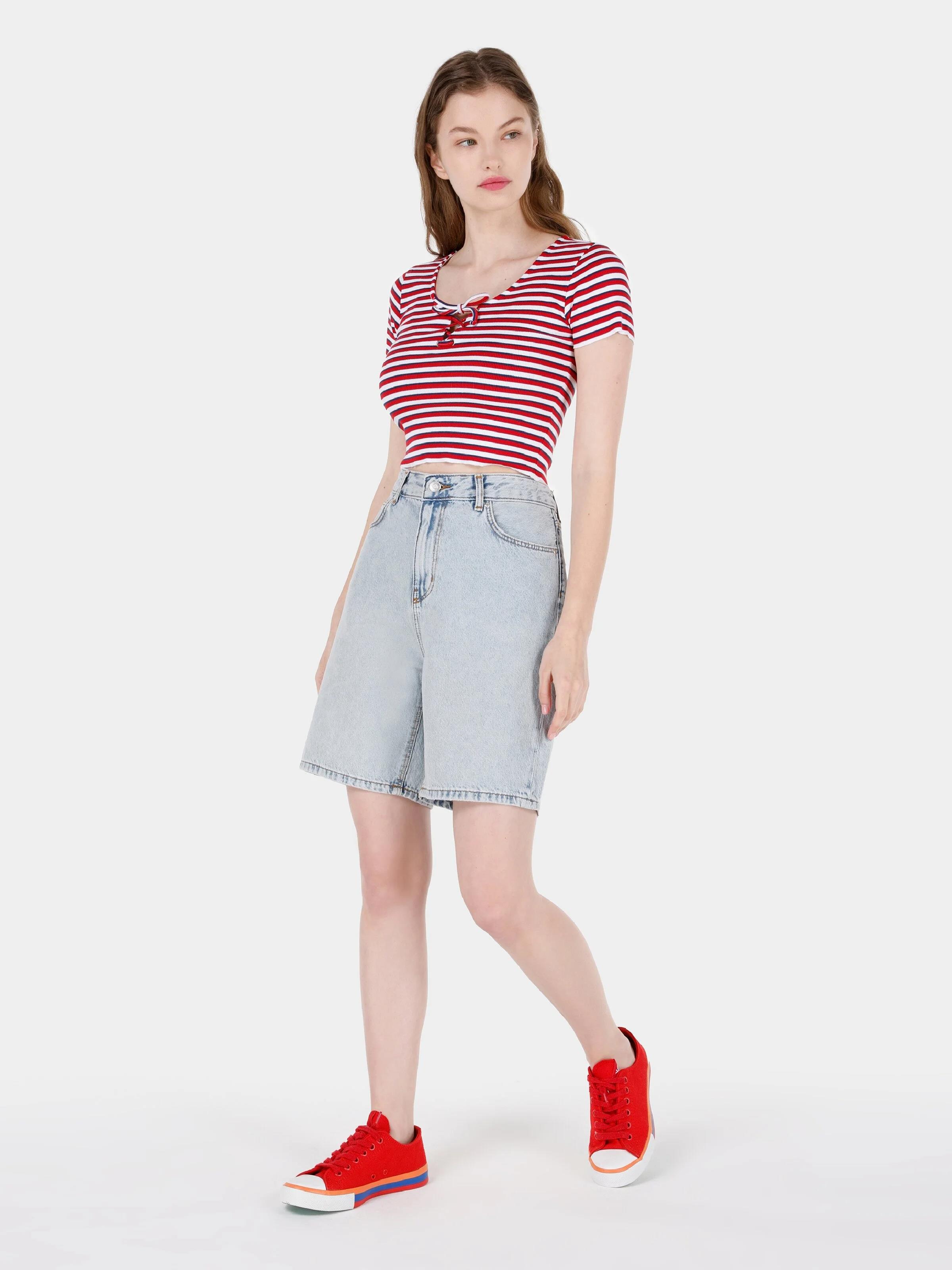 DENIM KADIN ŞORT Regular Fit