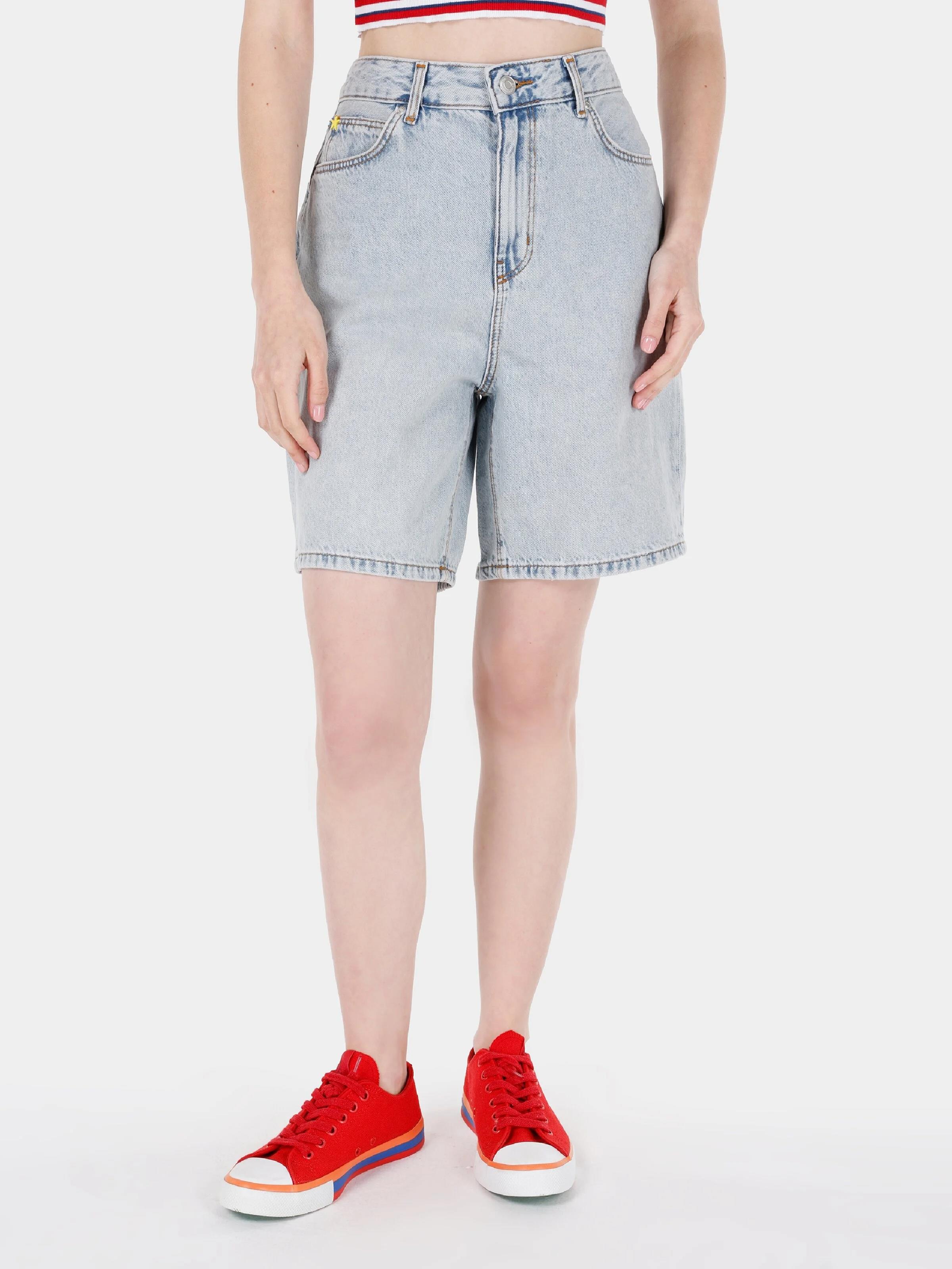 DENIM KADIN ŞORT Regular Fit