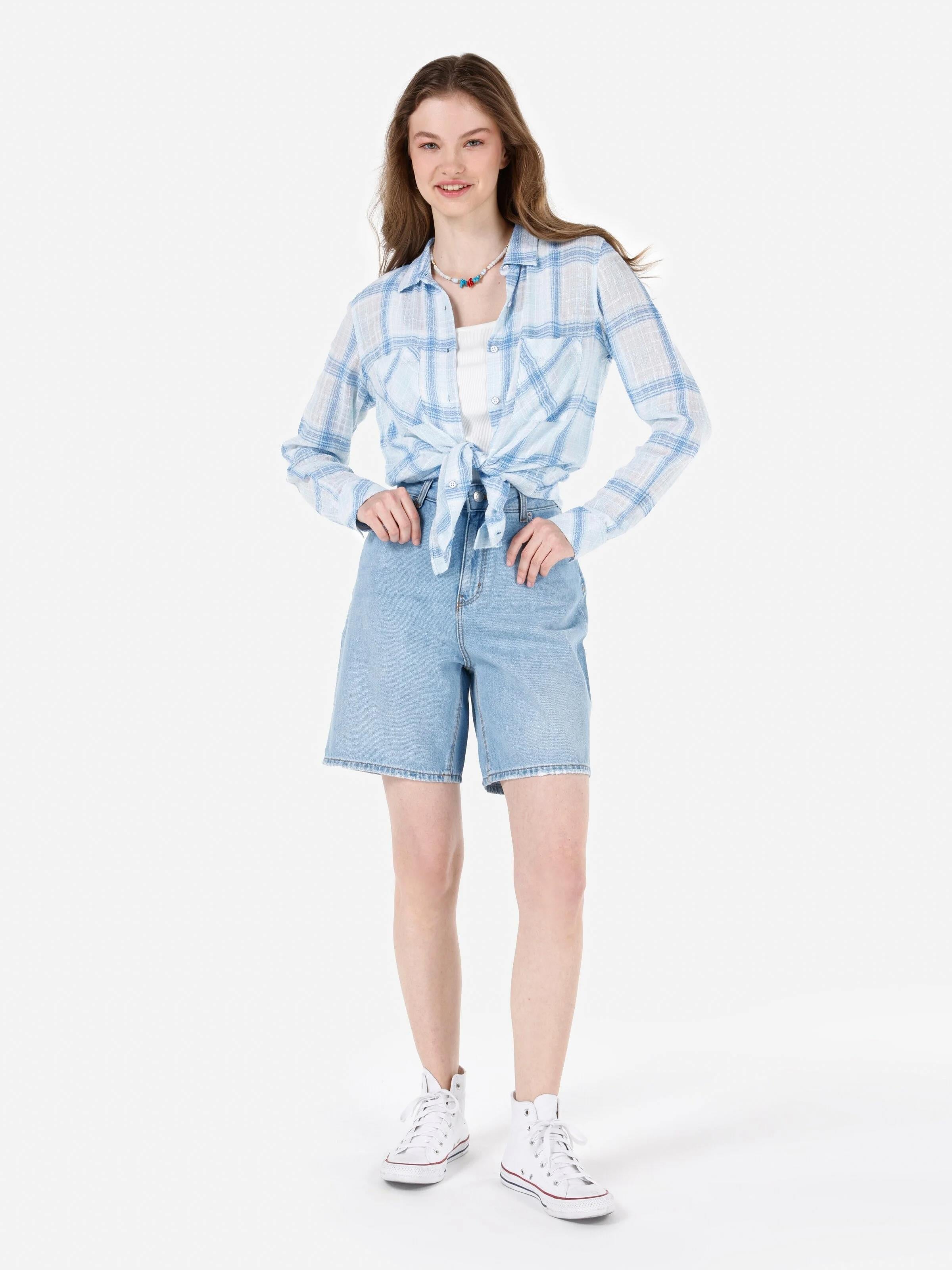 DENIM KADIN ŞORT Regular Fit