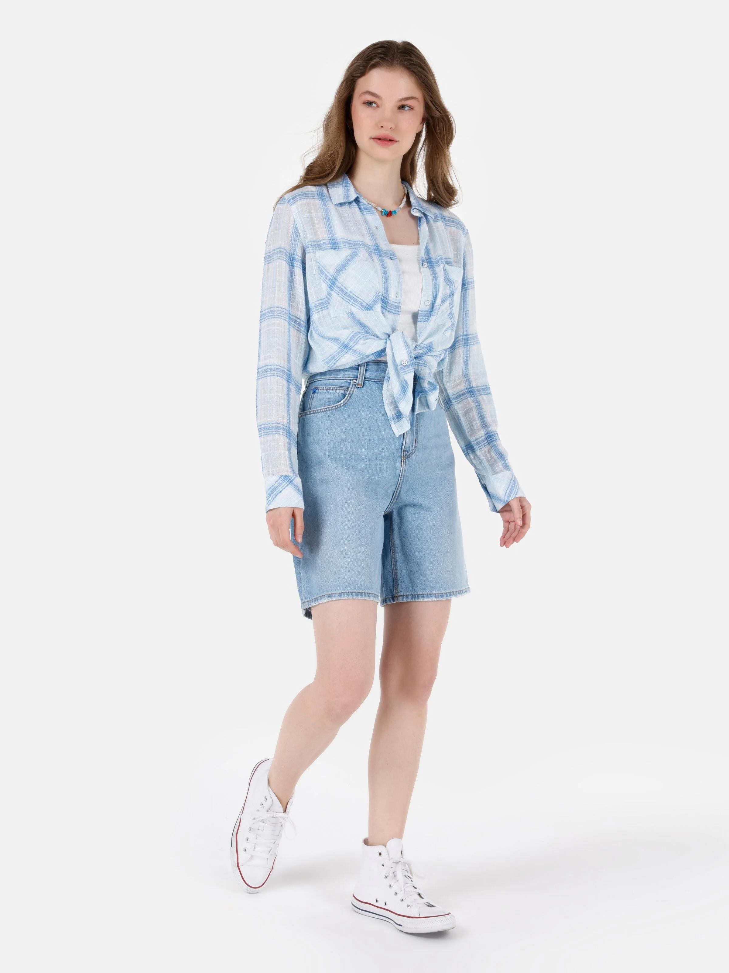 DENIM KADIN ŞORT Regular Fit