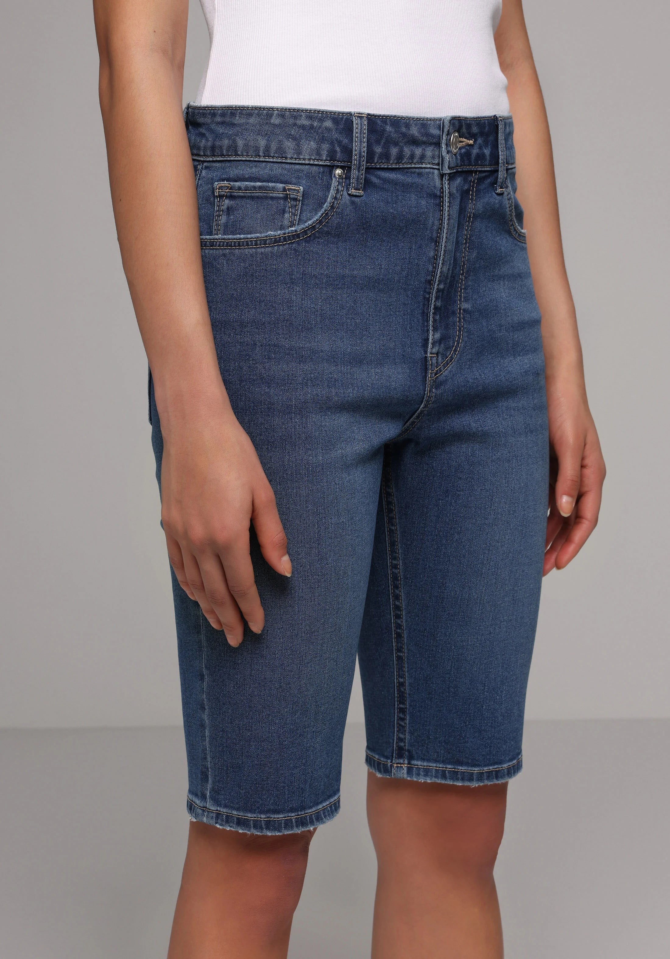DENIM KADIN ŞORT Slim Fit