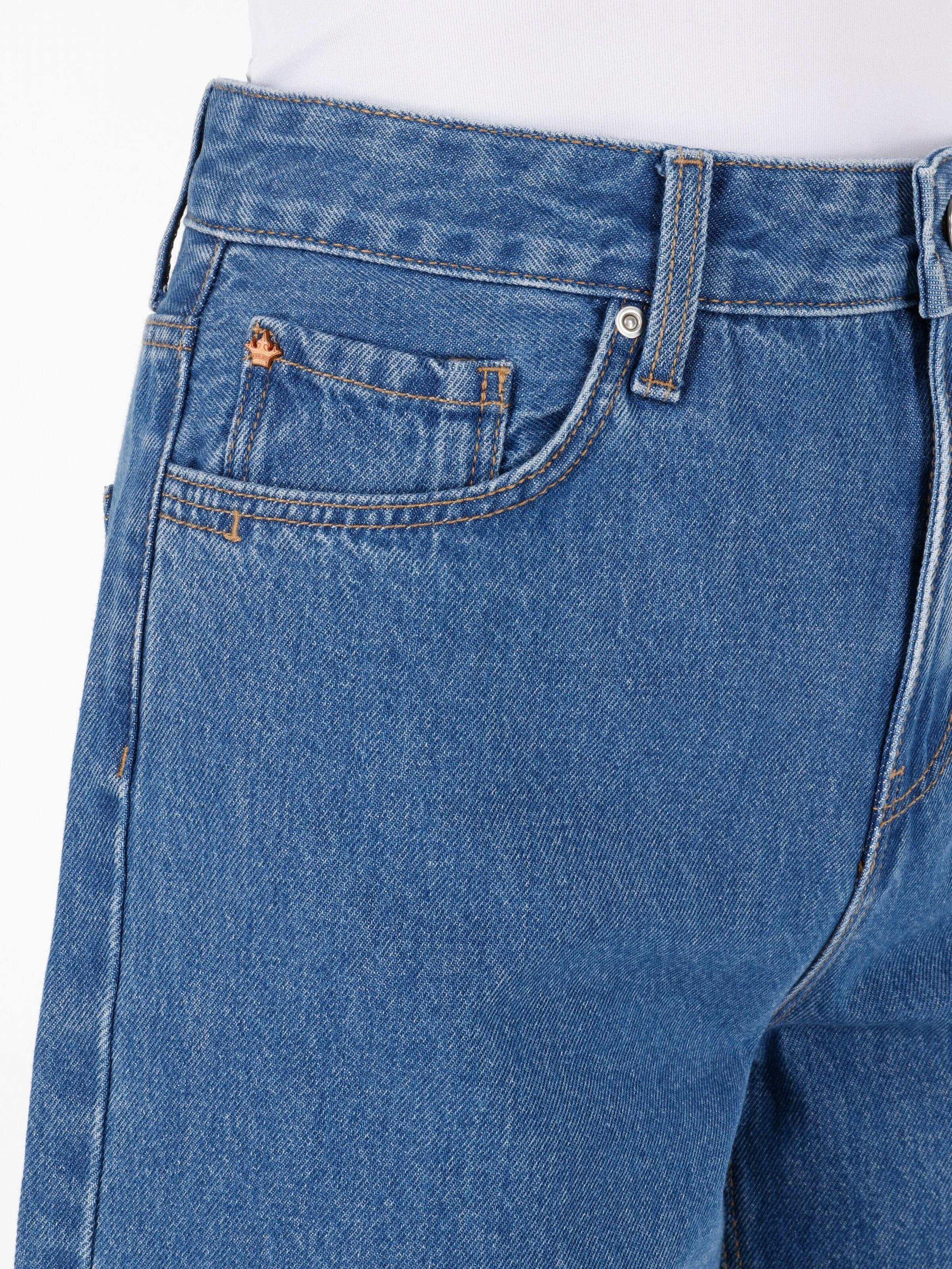 DENIM KADIN ŞORT Wıde Fit