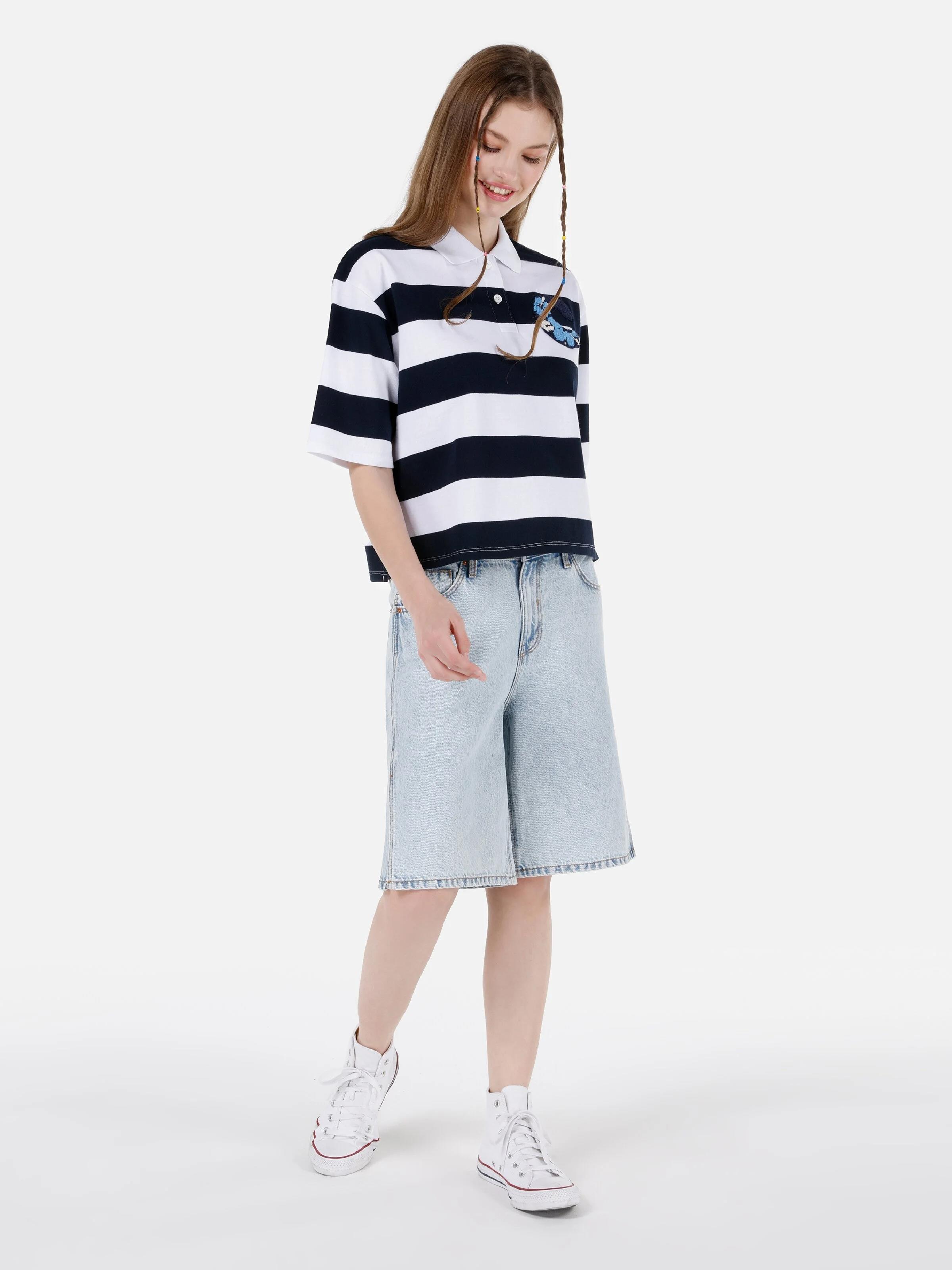DENIM KADIN ŞORT Wıde Fit