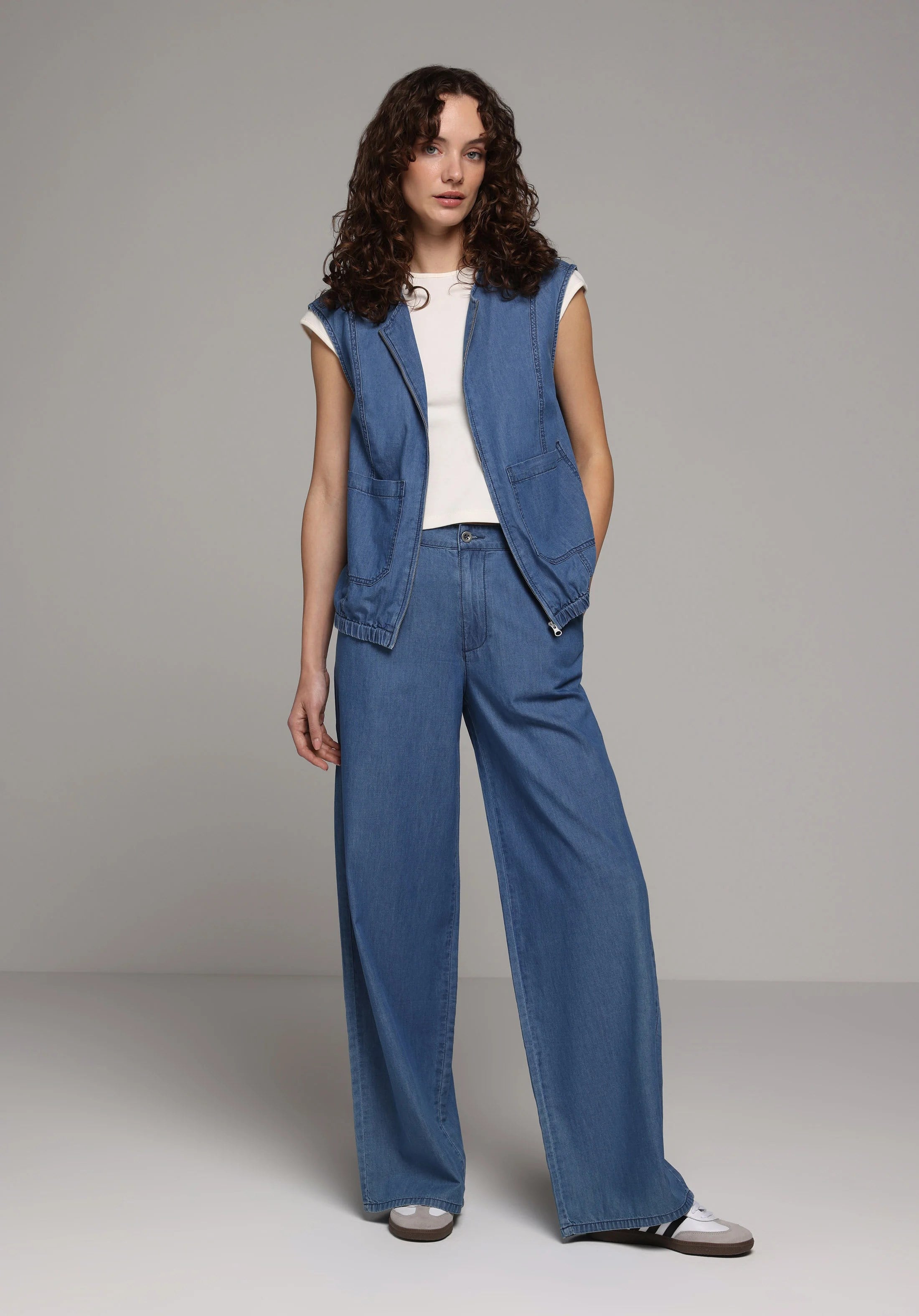 DENIM KADIN YELEK Regular Fit